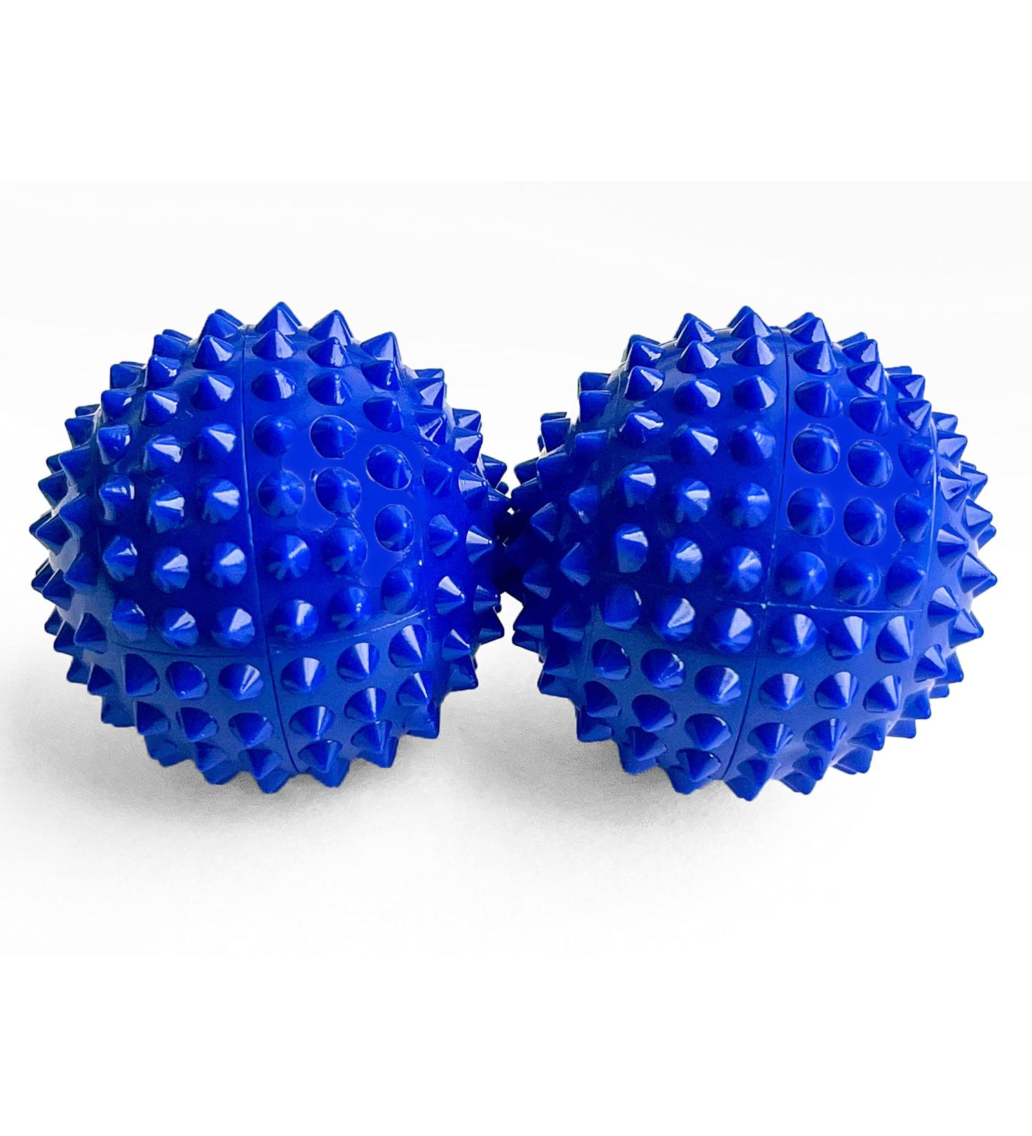 2x DBT Skills Hedgehog Ball - Magnetic Acupressure Stress Relief & Massage | Blue Matt 32mm for Tension Relief & Increased Mobility - Buy Online on GoSupps.com