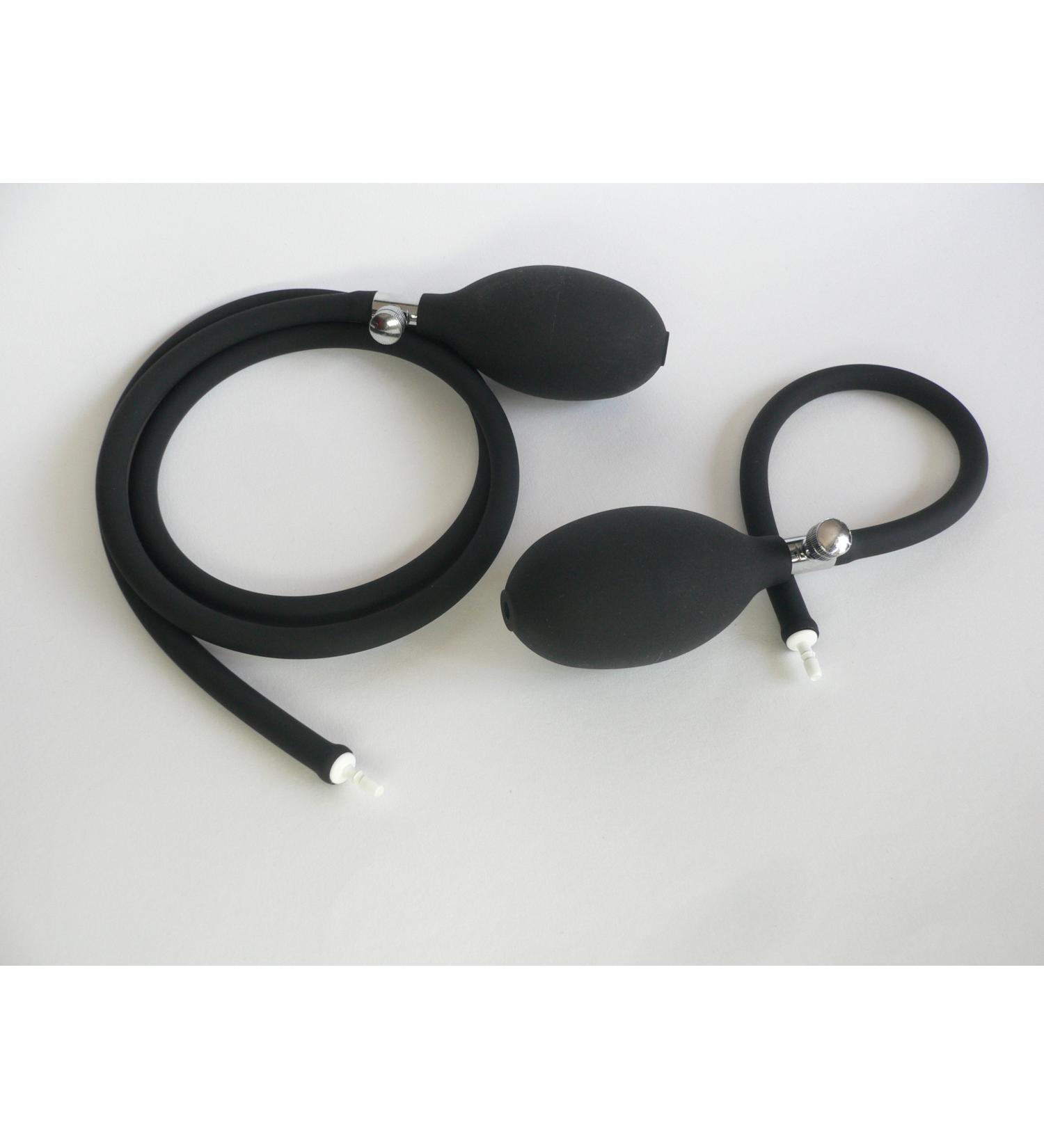 Blower ball for balloon intestinal tube Rsch with drain valve set