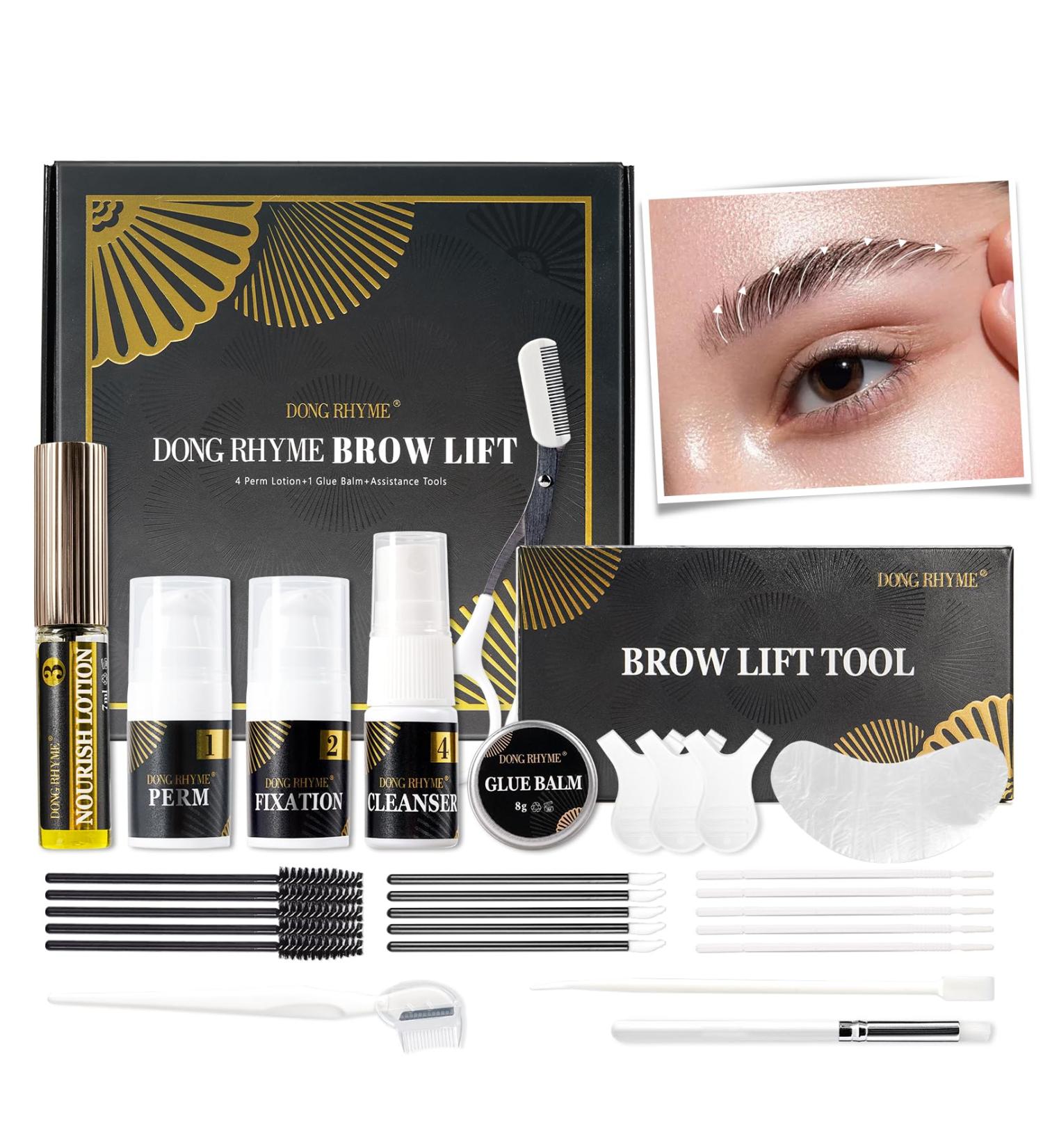Semi-Permanent Professional Eyebrow Smoothing Kit Brow Lifting Eyebrow Makeup Eyebrow Makeup - Buy Online on GoSupps.com