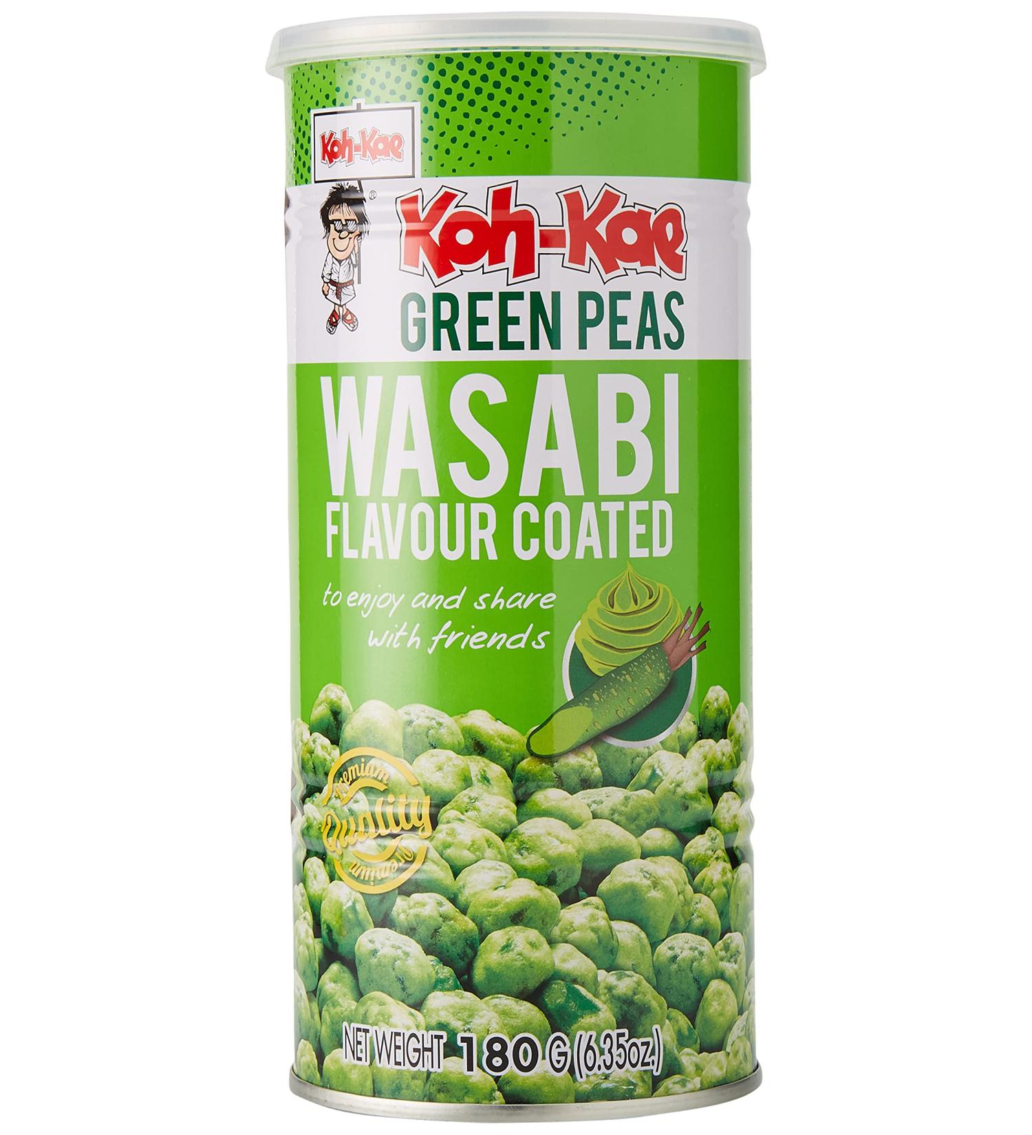 KOH-KAE Wasabi Coated Green Peas 180 g - Buy Online on GoSupps.com