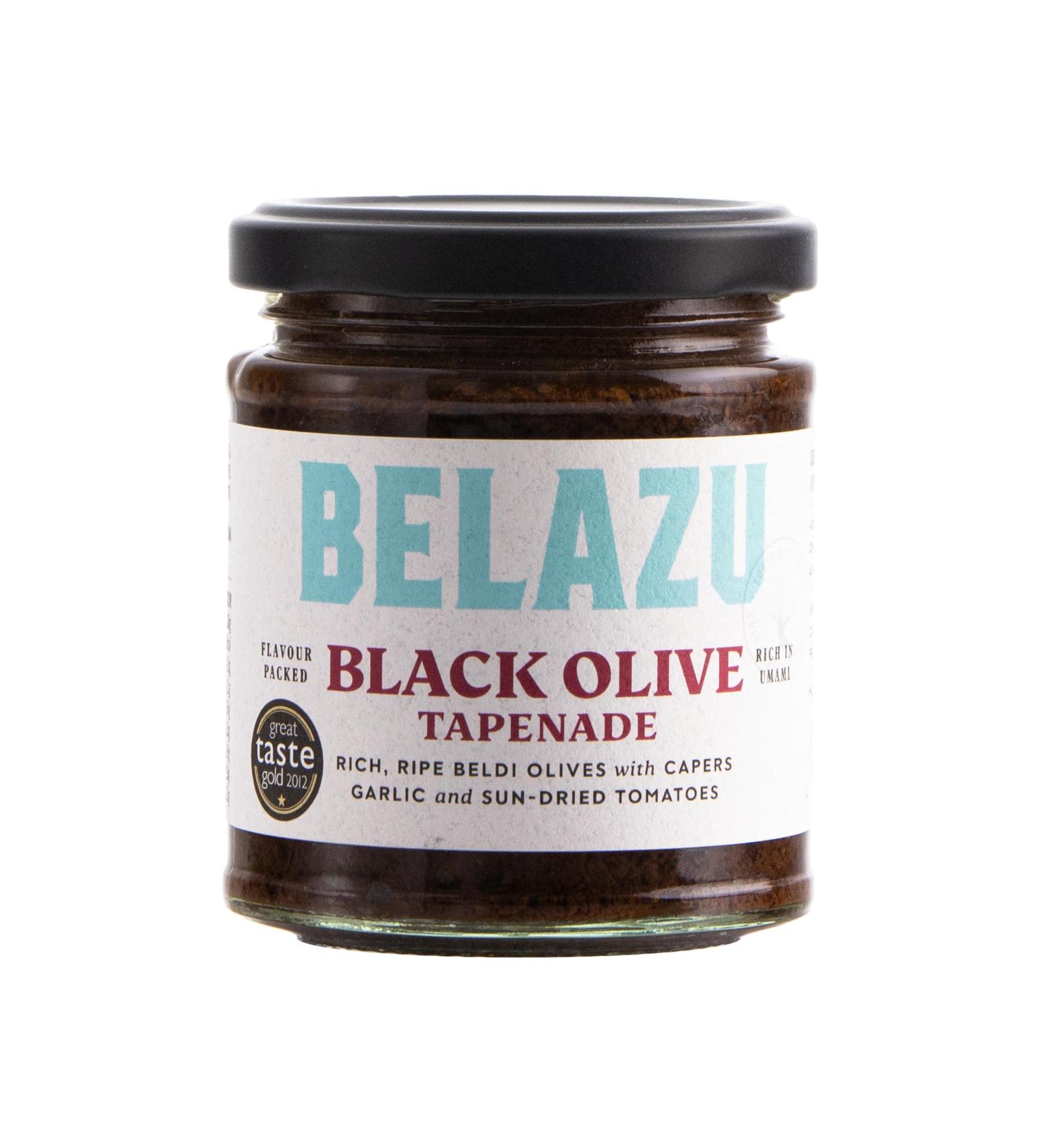 Belazu Black Olive Tapenade 170g (Pack of 6)