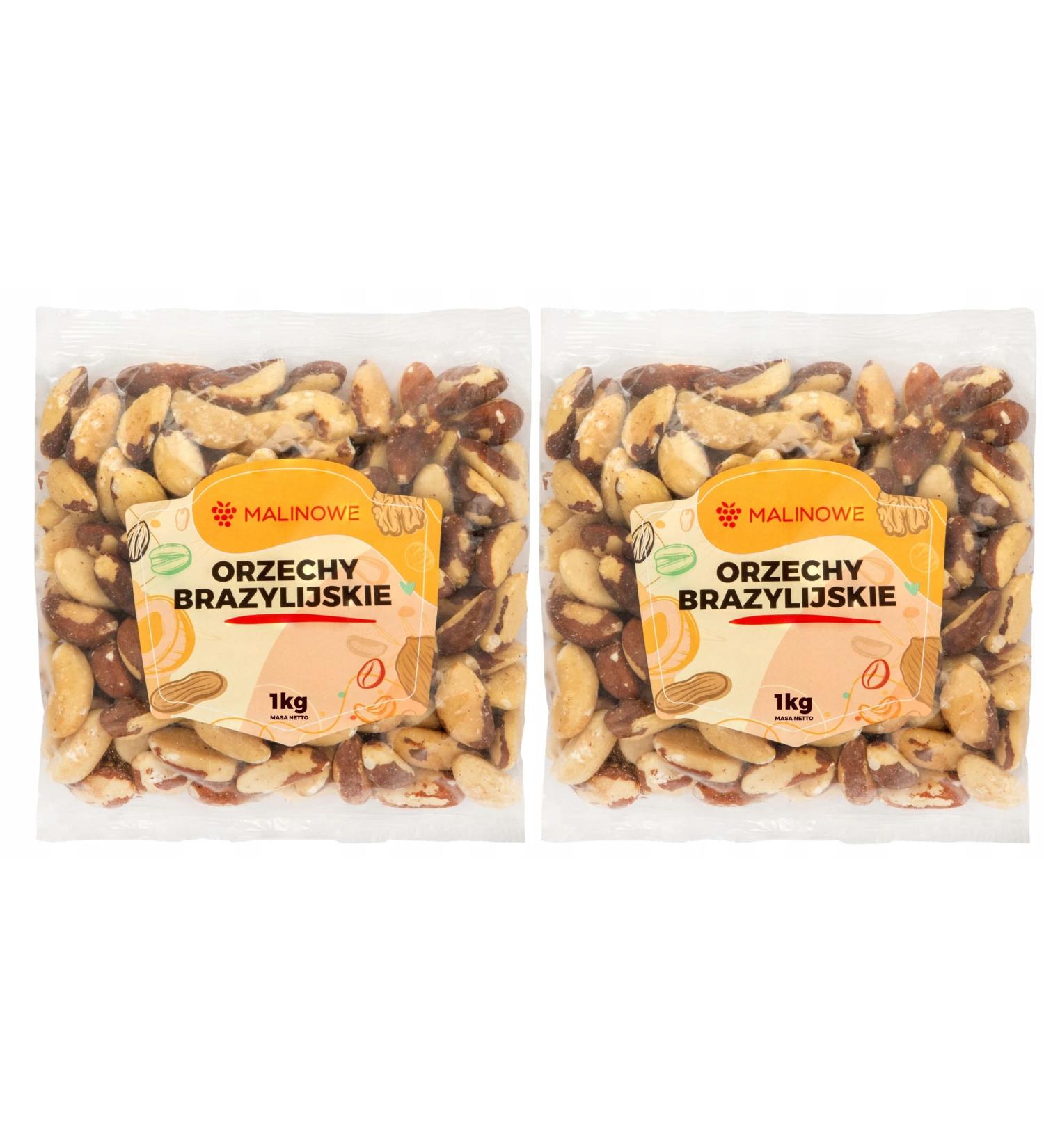 Buy Malinowe Paranese Whole Nuts - 2x1kg | Premium Quality International Shipping Available - Buy Online on GoSupps.com
