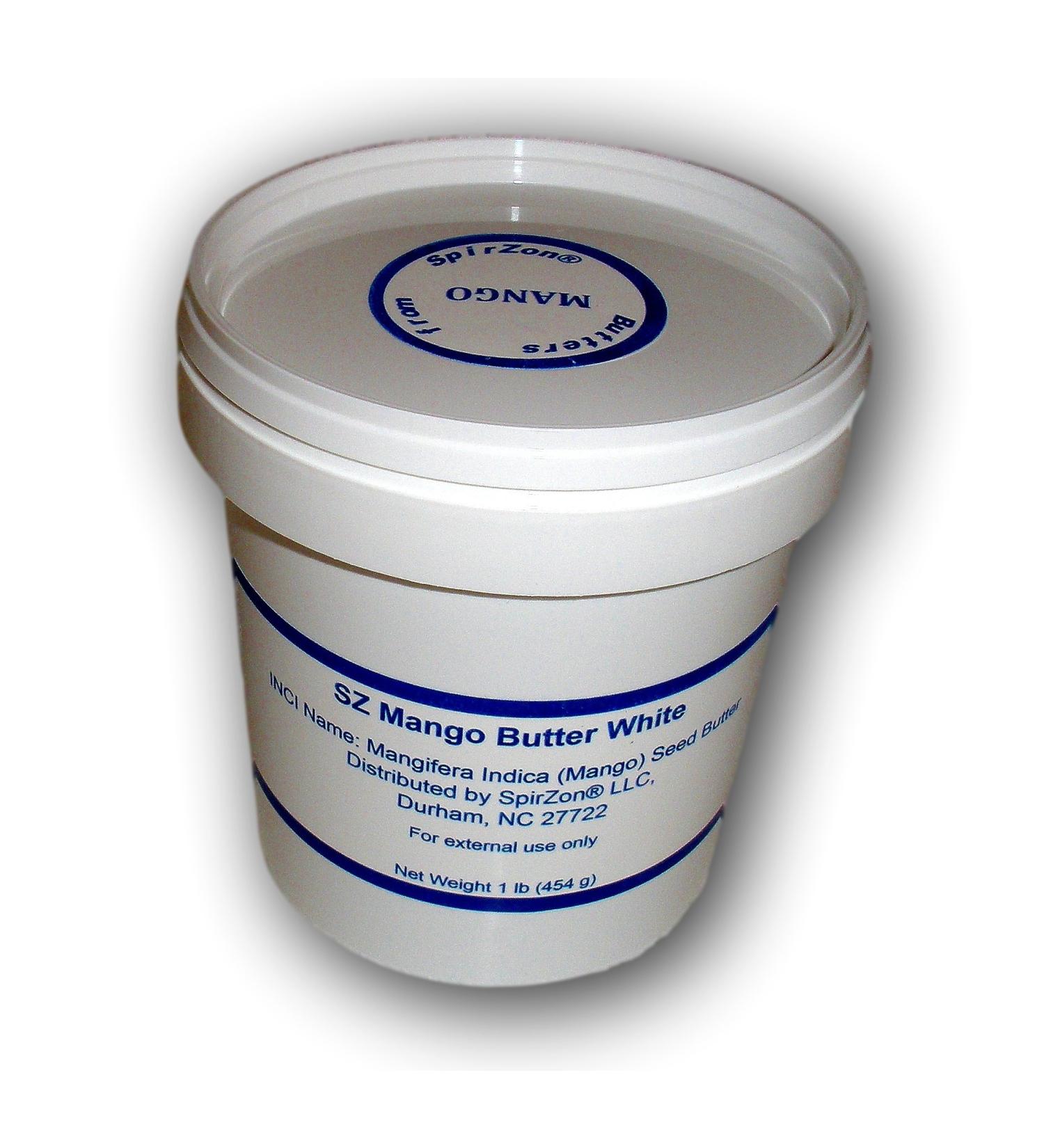 Premium Mango Butter White Raw - 1 Lb | Natural & Organic Skincare | Shipping Worldwide - Buy Online on GoSupps.com