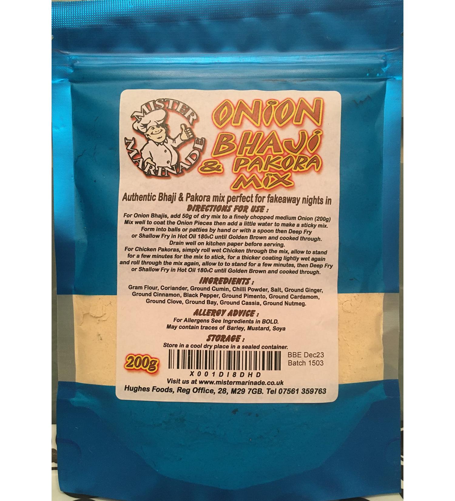 MISTER MARINADE Fakeaway Night in Onion Bhaji & Pakora Mix (200g)
