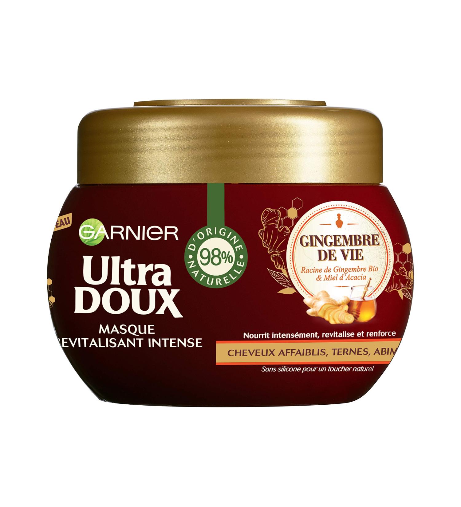 Garnier Ultra Doux Ginger of Life Revitalizing Hair Mask for Weakened Hair C6327200 - Buy Online on GoSupps.com