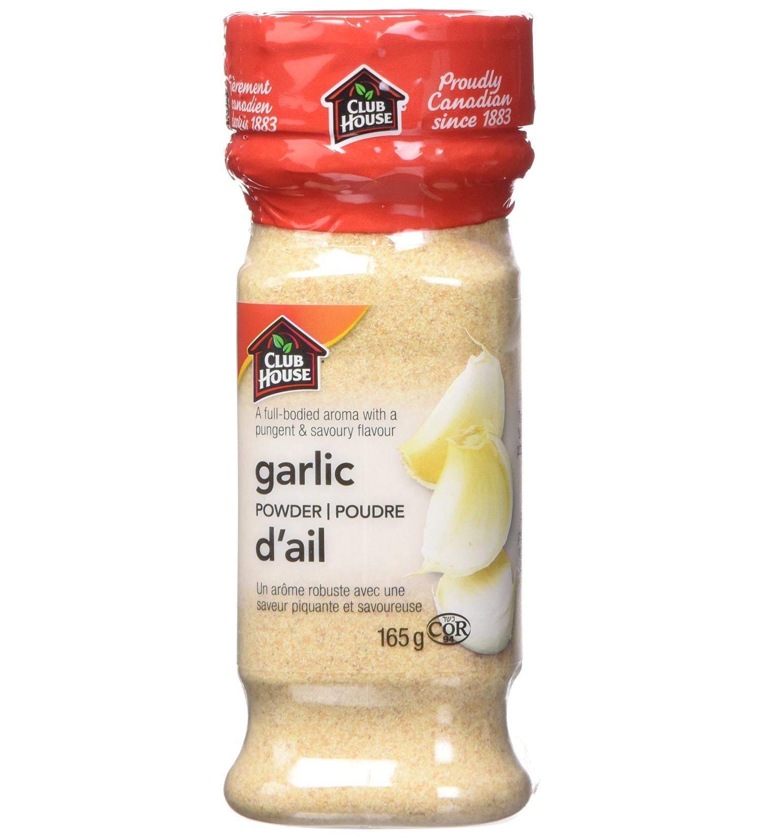 Club House Quality Natural Herbs & Spices Garlic Powder 165g - Buy Online on GoSupps.com