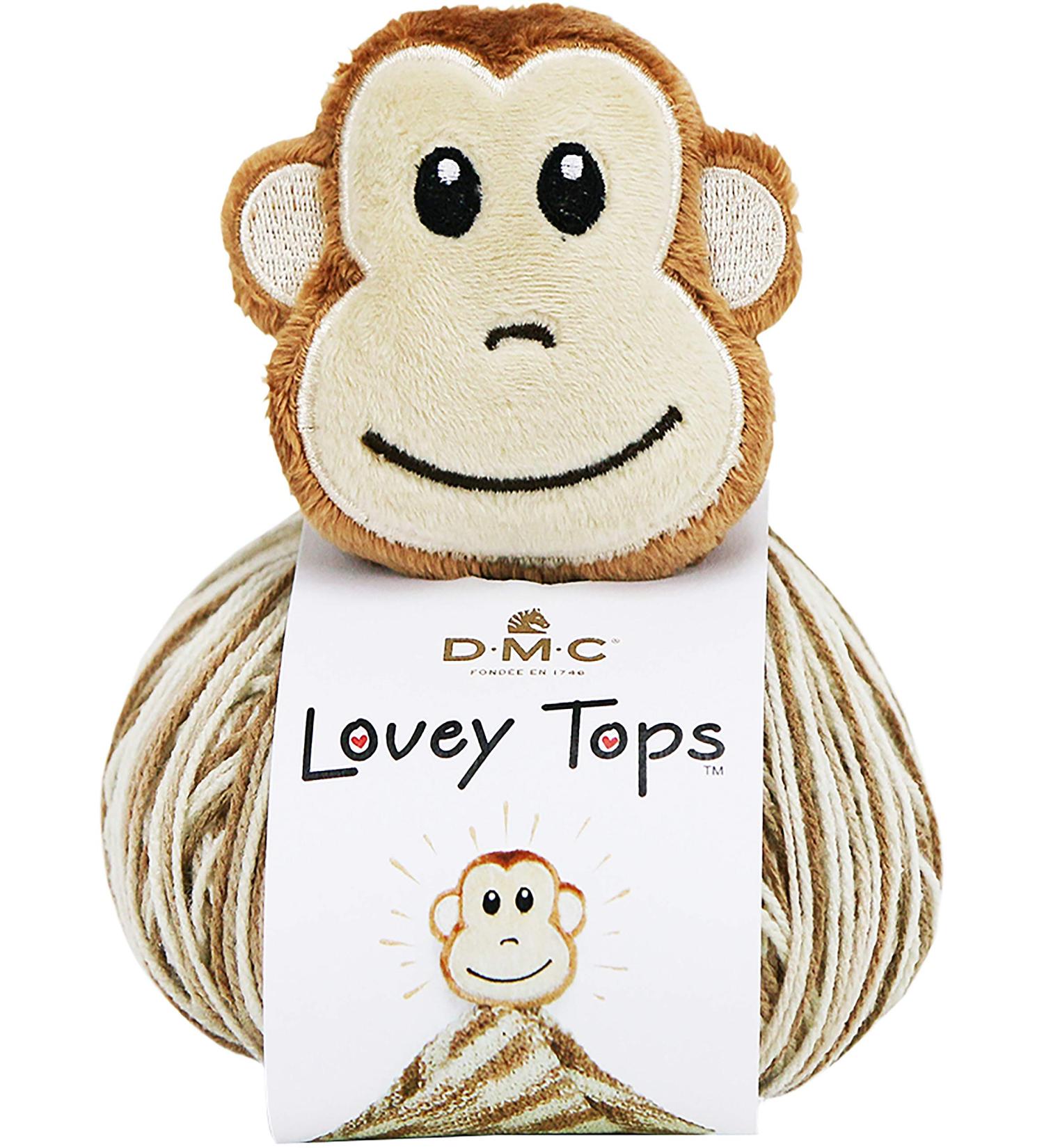 DMC Lovey Tops Monkey - Cute and Cuddly LVY18MO - Buy Online on GoSupps.com