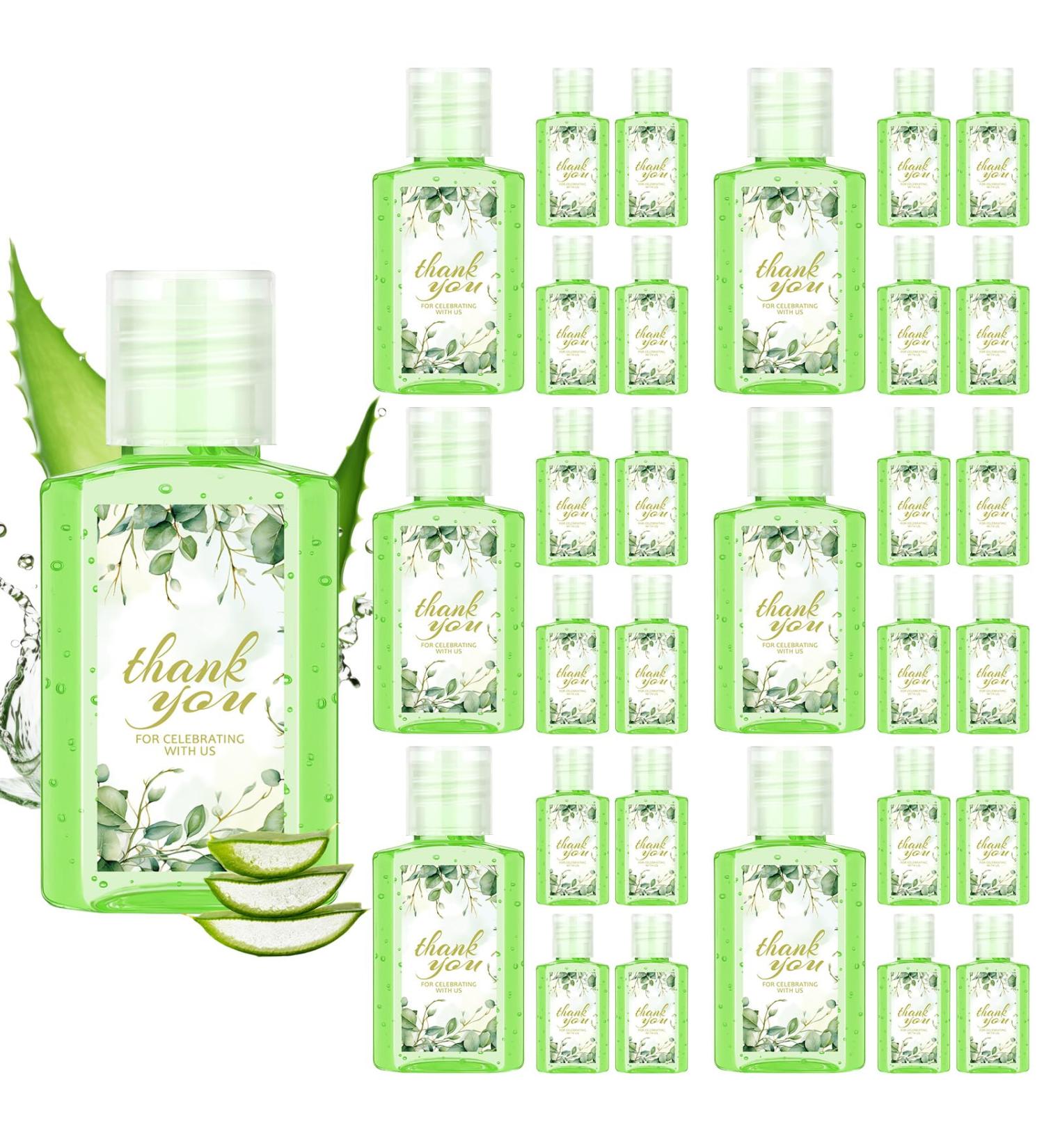 Demissle 30 Pcs Greenery Eucalyptus Wedding Favors for Guests Travel Size Aloe Vera Gel Sage Green Bridal Gifts Bulk Baby Shower Thank You Party Favor Wedding Souvenir for Bridal Baby Shower Ceremony - Buy Online on GoSupps.com