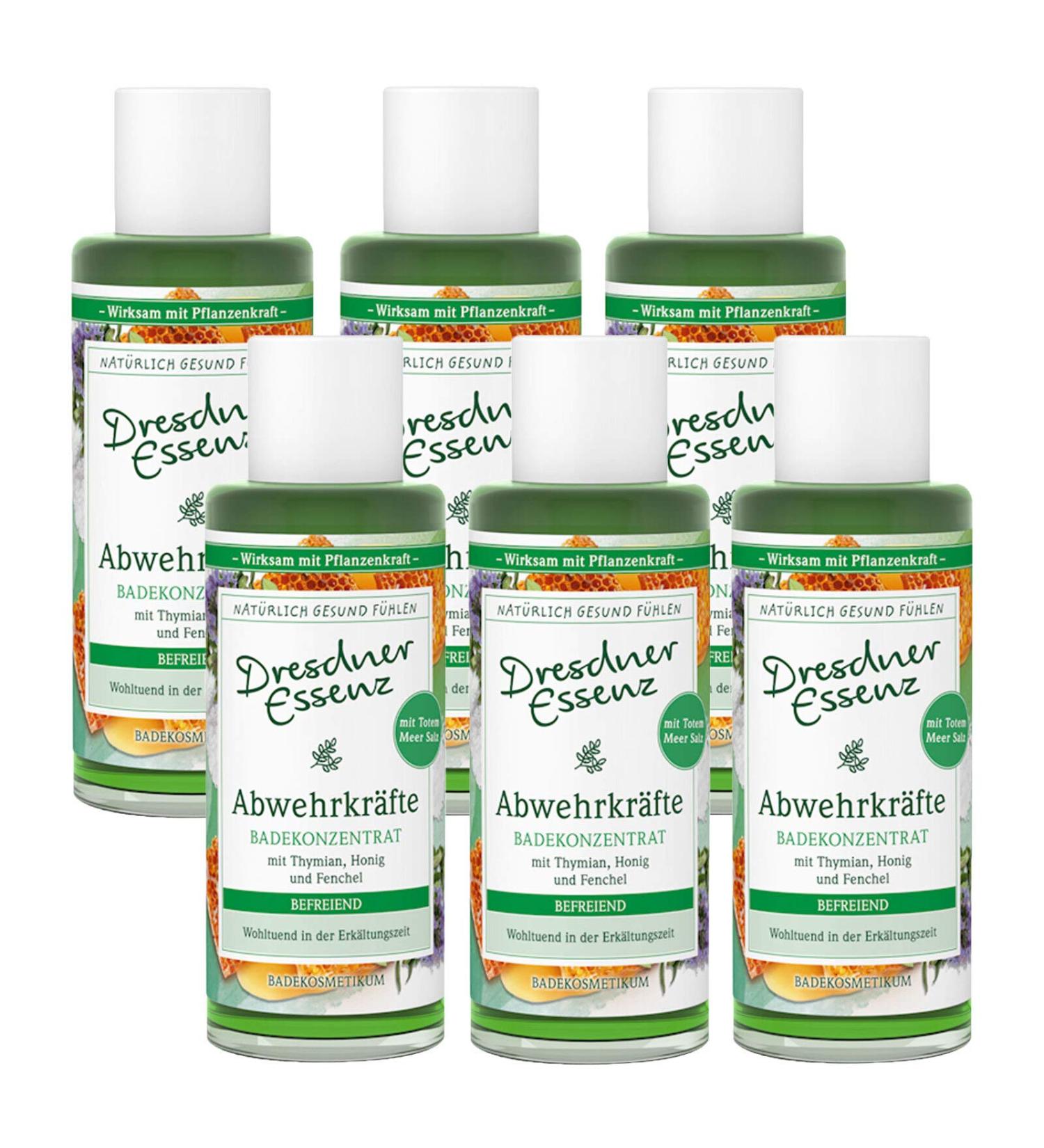 Buy Pack of 6 Dresdner Essence Health Bath Defense Forces - 6 x 125 ml | International Shipping Available - Buy Online on GoSupps.com