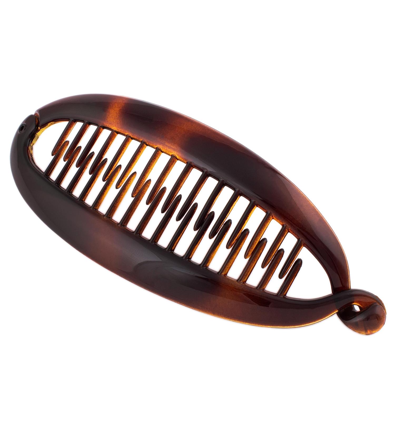 Buy 14cm Tortoise Banana Clips - Large Oval Hair Crab Clips | Made in France | International Shipping - Buy Online on GoSupps.com