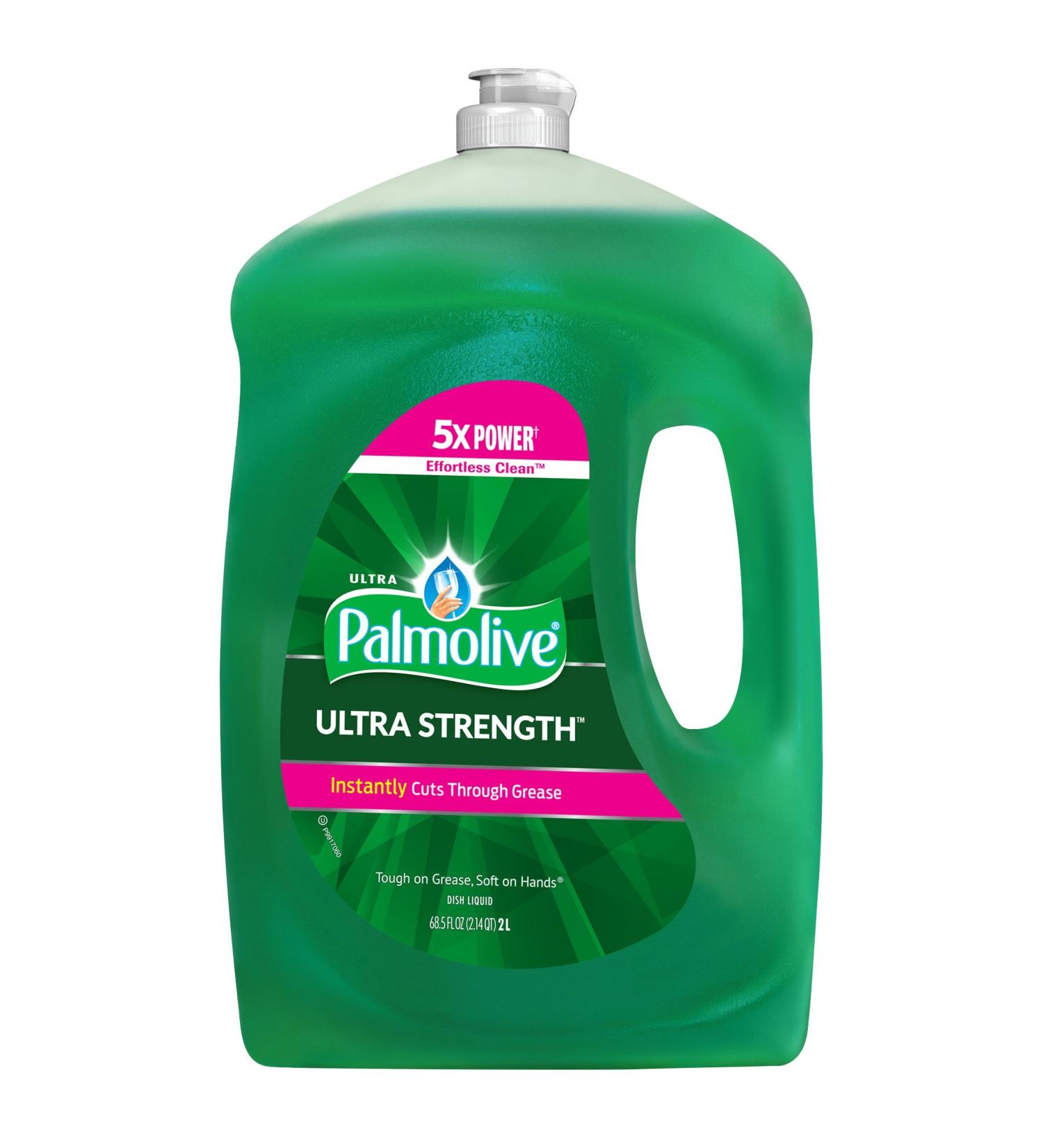 Palmolive Ultra Strength Liquid Dish Soap - Original Scent 68.5 oz | Best for Tough Grease | International Shipping Available - Buy Online on GoSupps.com