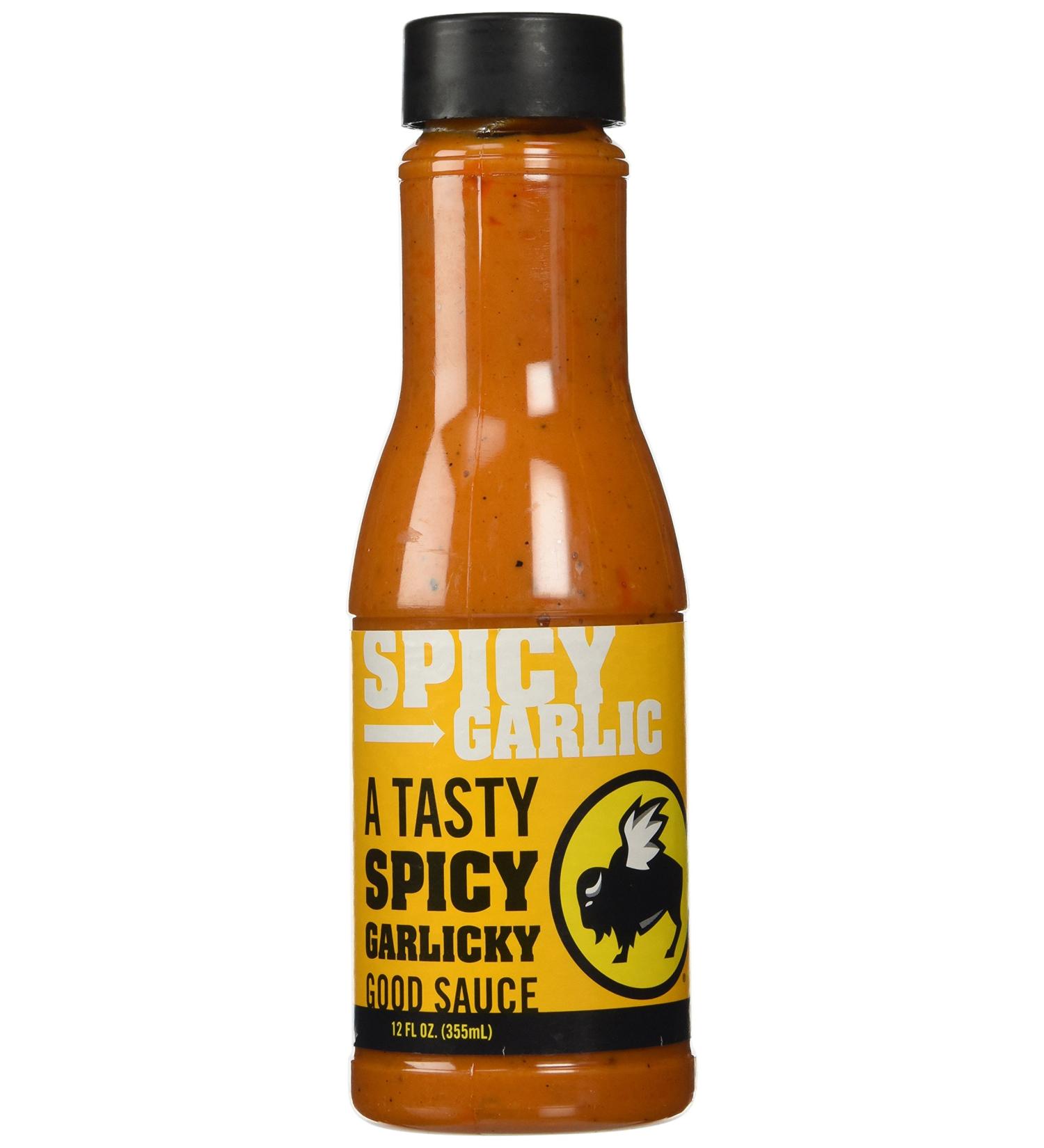 Buffalo Wild Wings Spicy Garlic Sauce - 12 Fl Oz (Pack of 1) - Buy Online on GoSupps.com