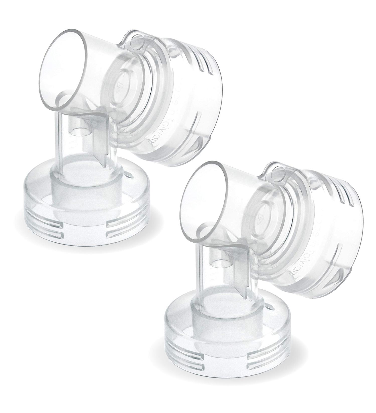 Maymom Myfit Base Connector (2Pc) Narrow Neck: These Connectors Will Fit and Medela Bottles Narrow Neck Bottles. Base connecter - Buy Online on GoSupps.com