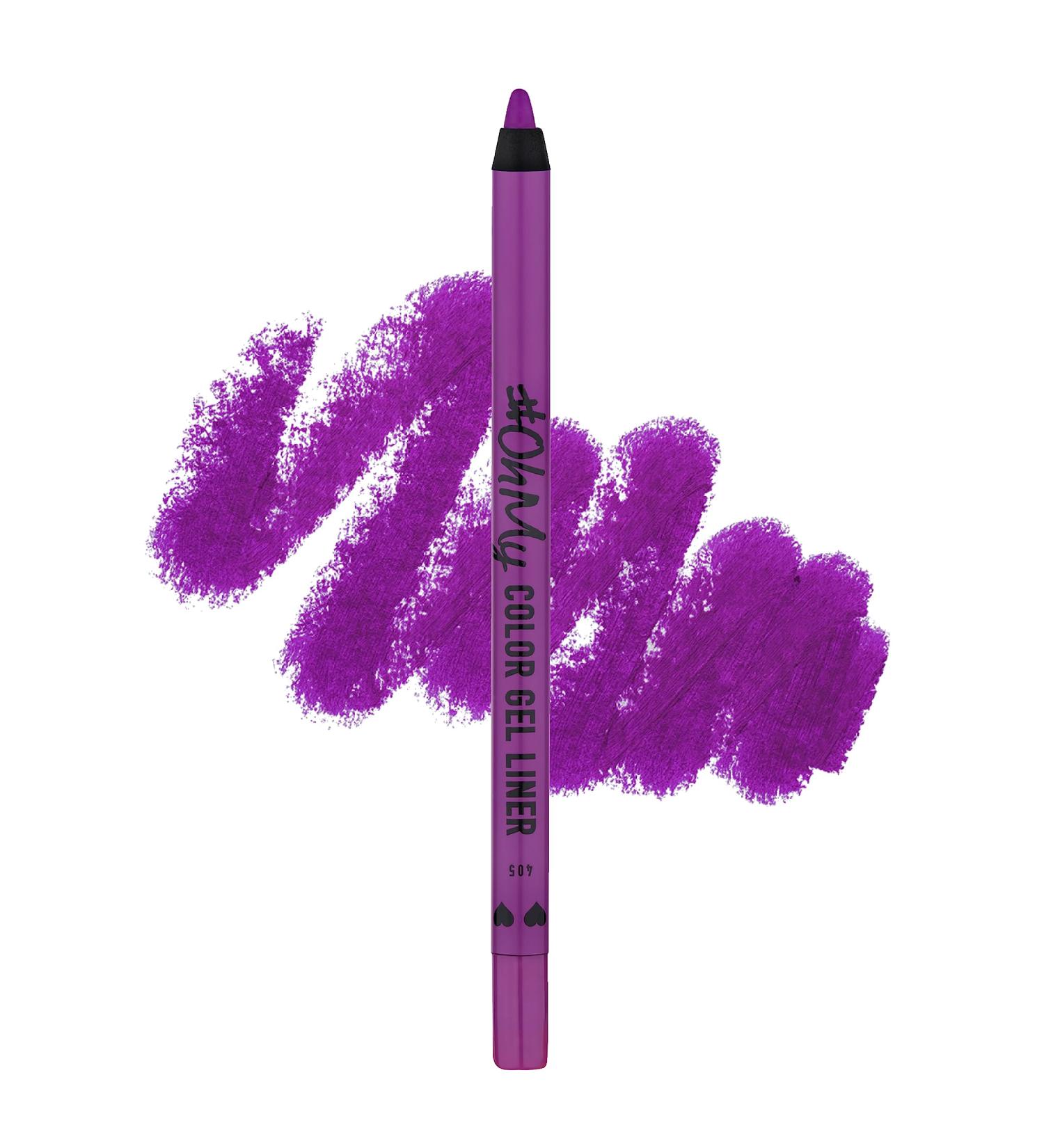 Lamel Oh My Color Gel Eye Liner - Vibrant Violet | Long-Lasting, Waterproof, High Pigmented - Buy Online on GoSupps.com