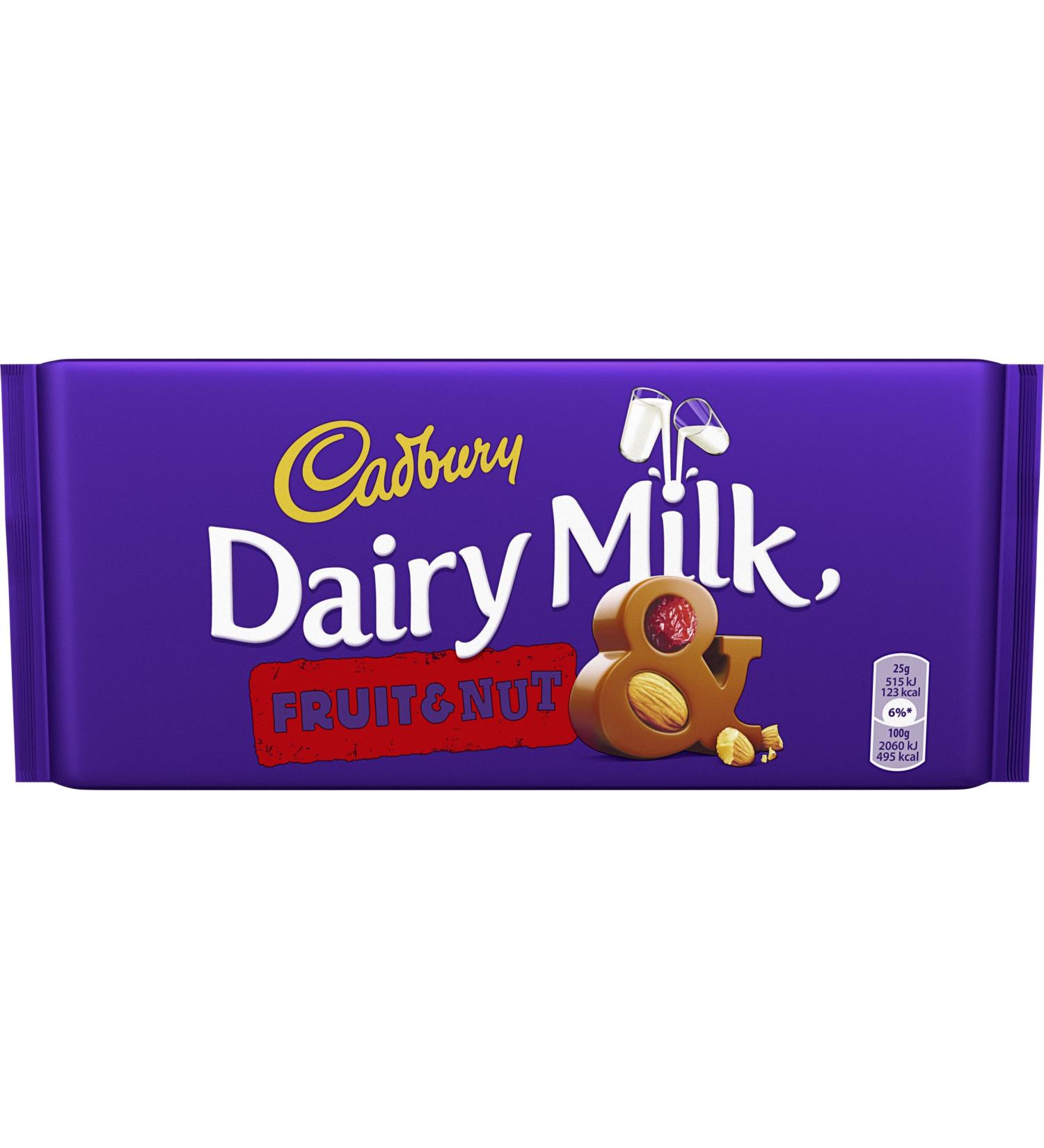 Cadbury Dairy Milk Fruit & Nut (200g)