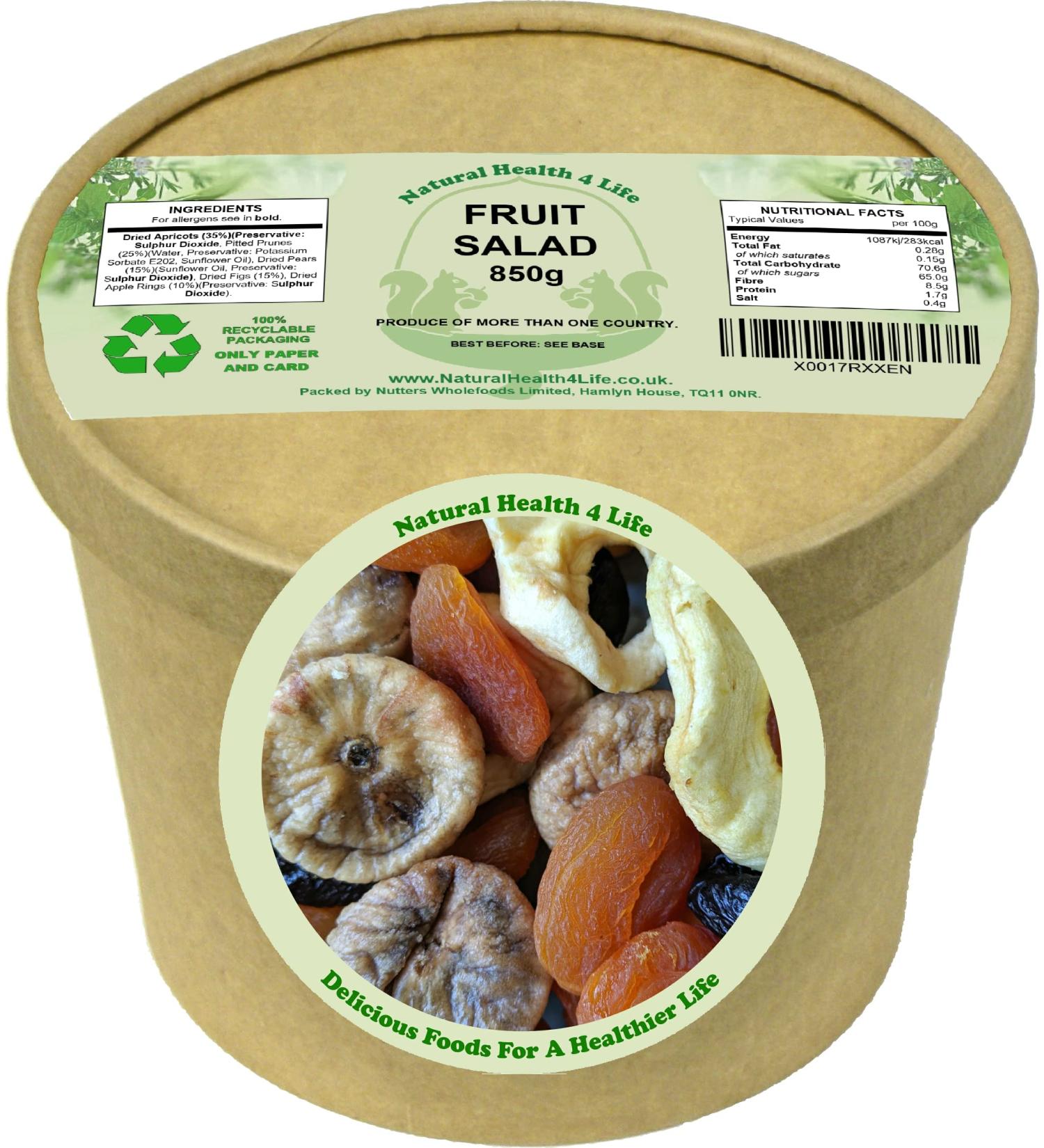 Natural Health 4 Life Deluxe Dried Fruit Salad 850g - Buy Online on GoSupps.com