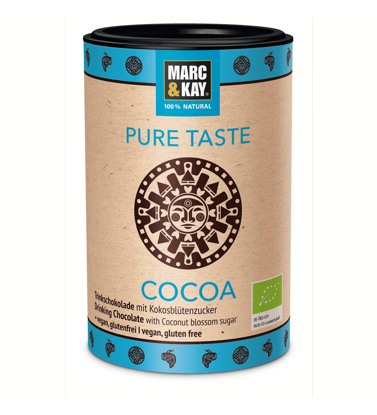 MARC & KAY | Organic drinking chocolate (Pure Taste Cocoa)