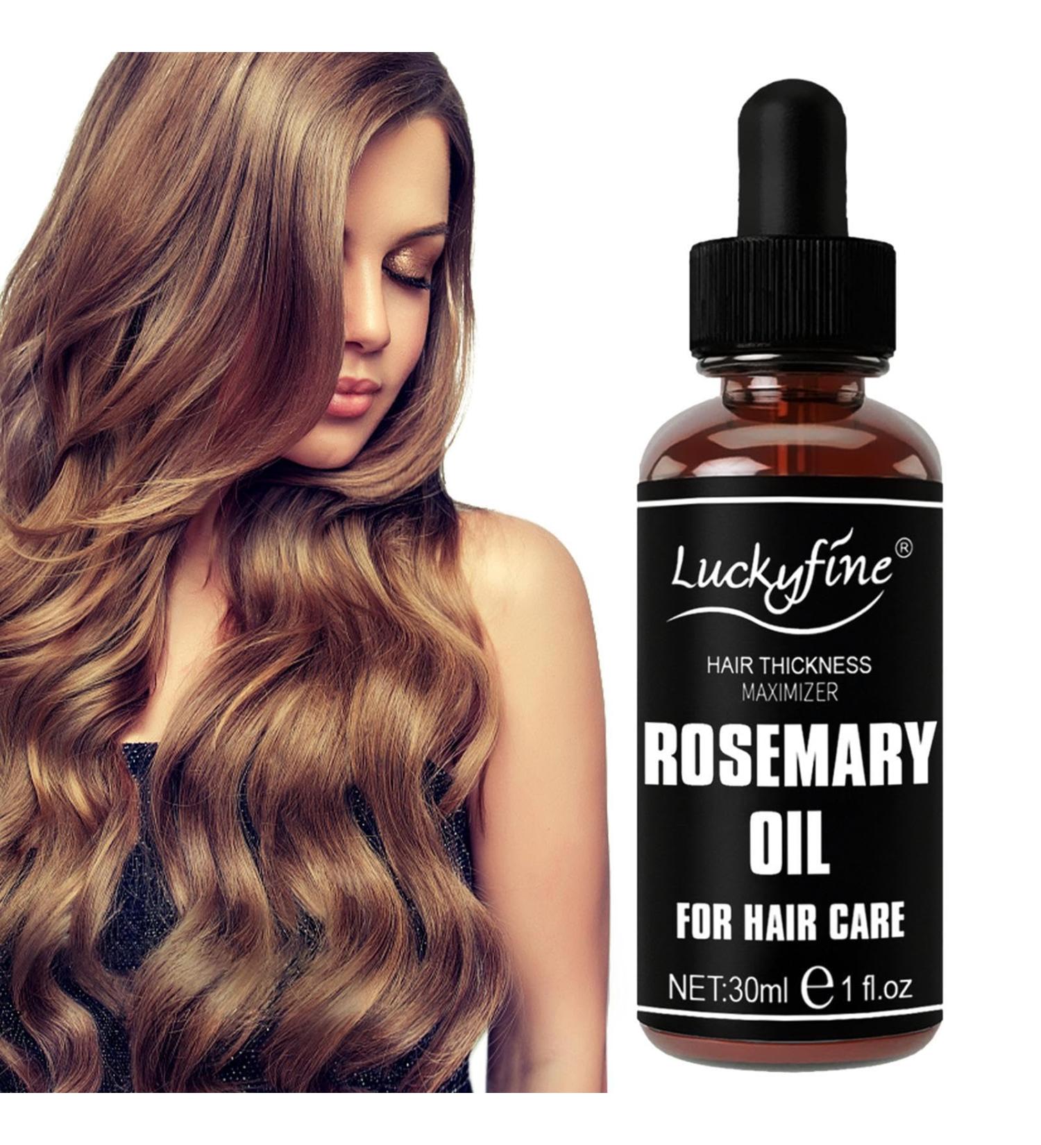 Premium Rosemary Oil for Hair Growth & Skin Care | Natural 30ml Essential Oil for Thicker Fuller Hair & Nourished Scalp Eyebrows & Eyelashes - Buy Online on GoSupps.com