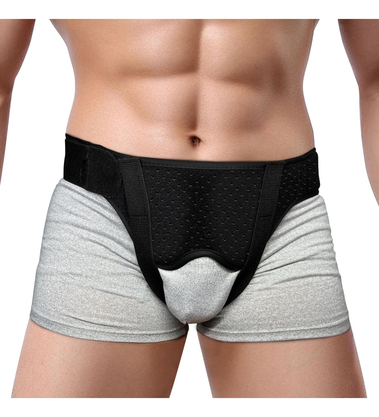 Hernia Belts for Men & Women | Double Side Support Truss with Removable Pads | Adjustable Hernia Support for Inguinal Pain Relief - Shop Now - Buy Online on GoSupps.com