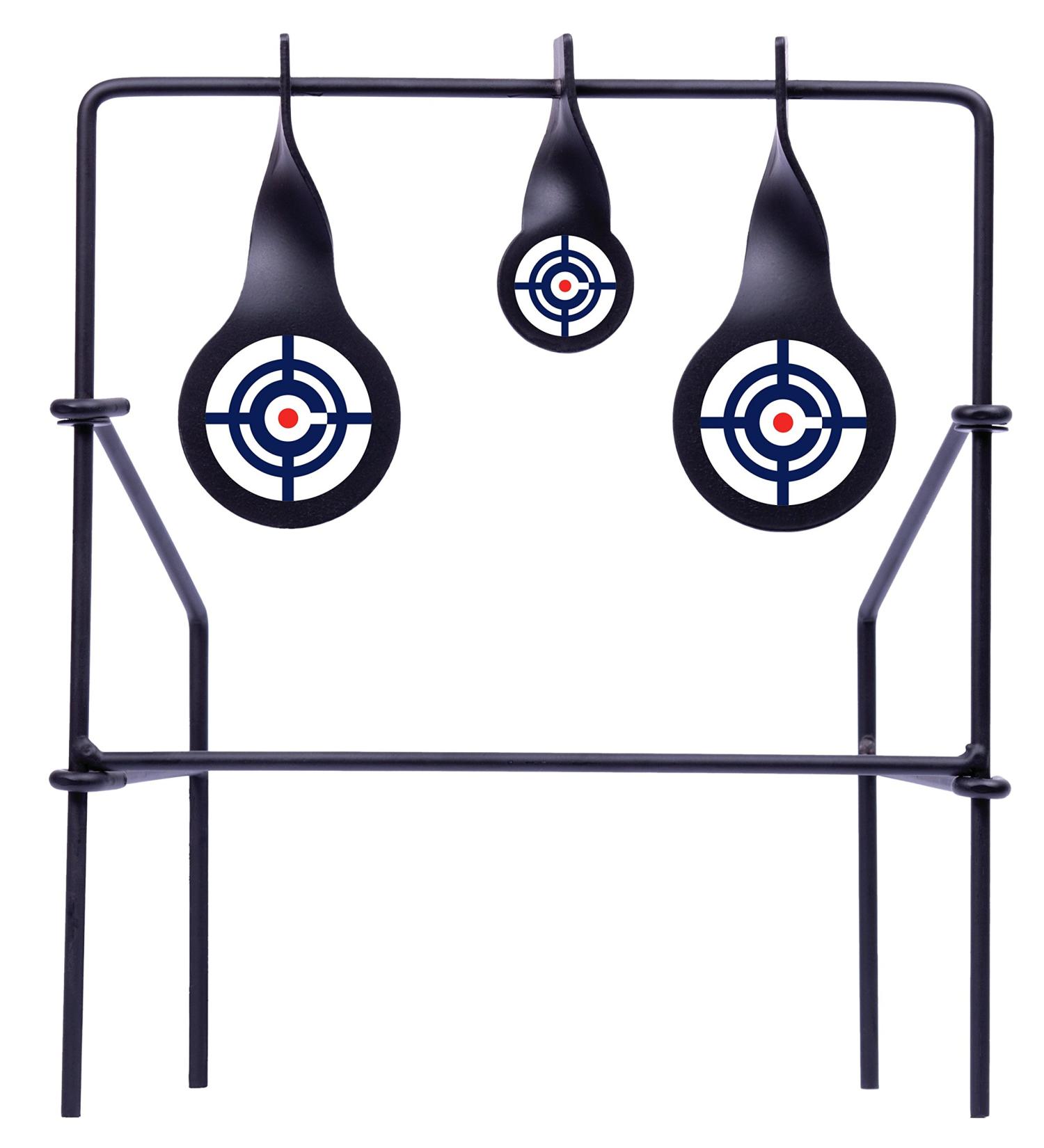 Crosman CSLT Metal Spinning Target for .177 & .22 Caliber Pellets - Black - Buy Online on GoSupps.com