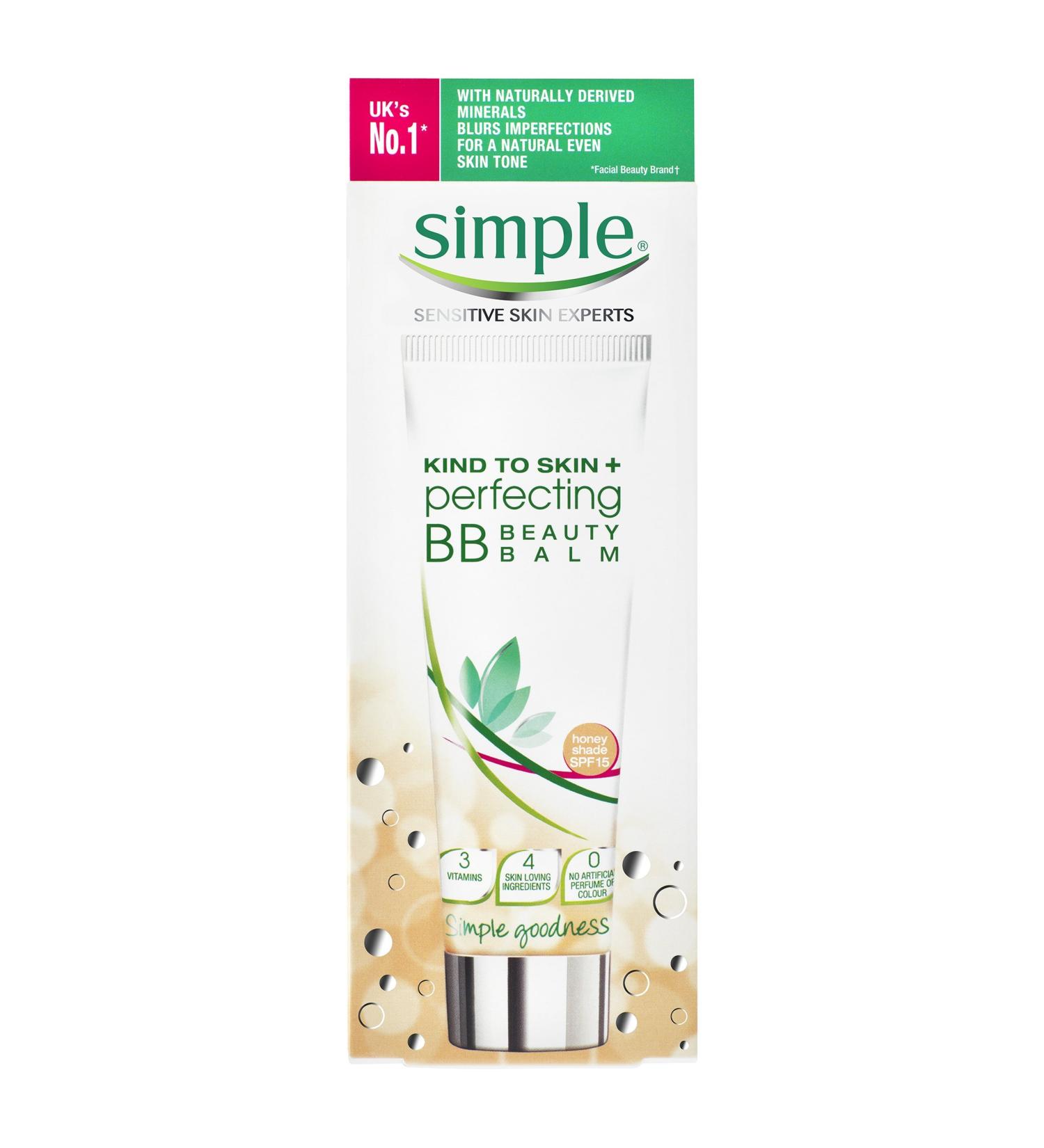 Simple Kind to Skin Perfecting BB Beauty Balm SPF 15 - Hydrating 50ml International Shipping Available - Buy Online on GoSupps.com