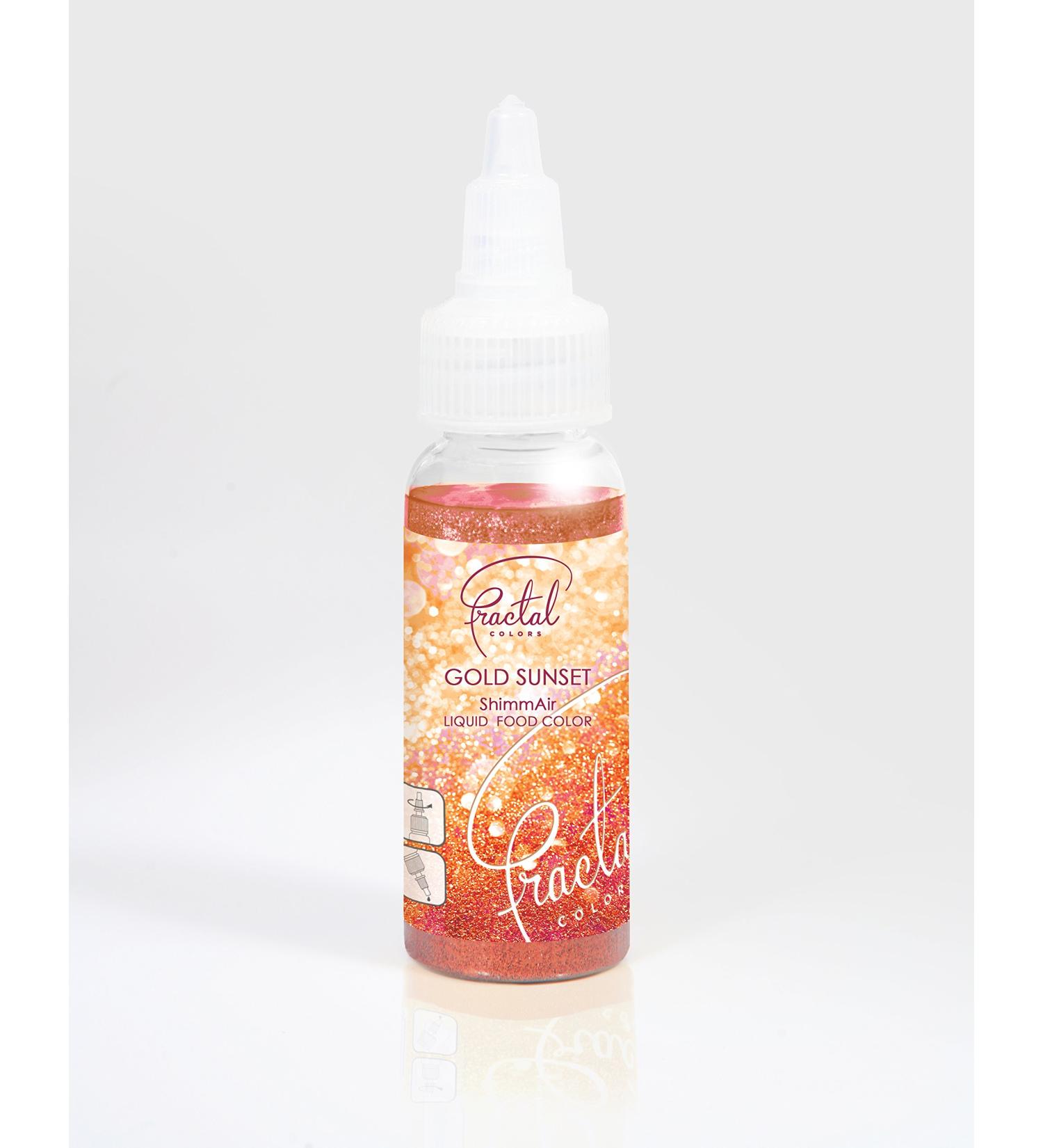 ShimmAir Shine Liquid Colours - Gold Sunset