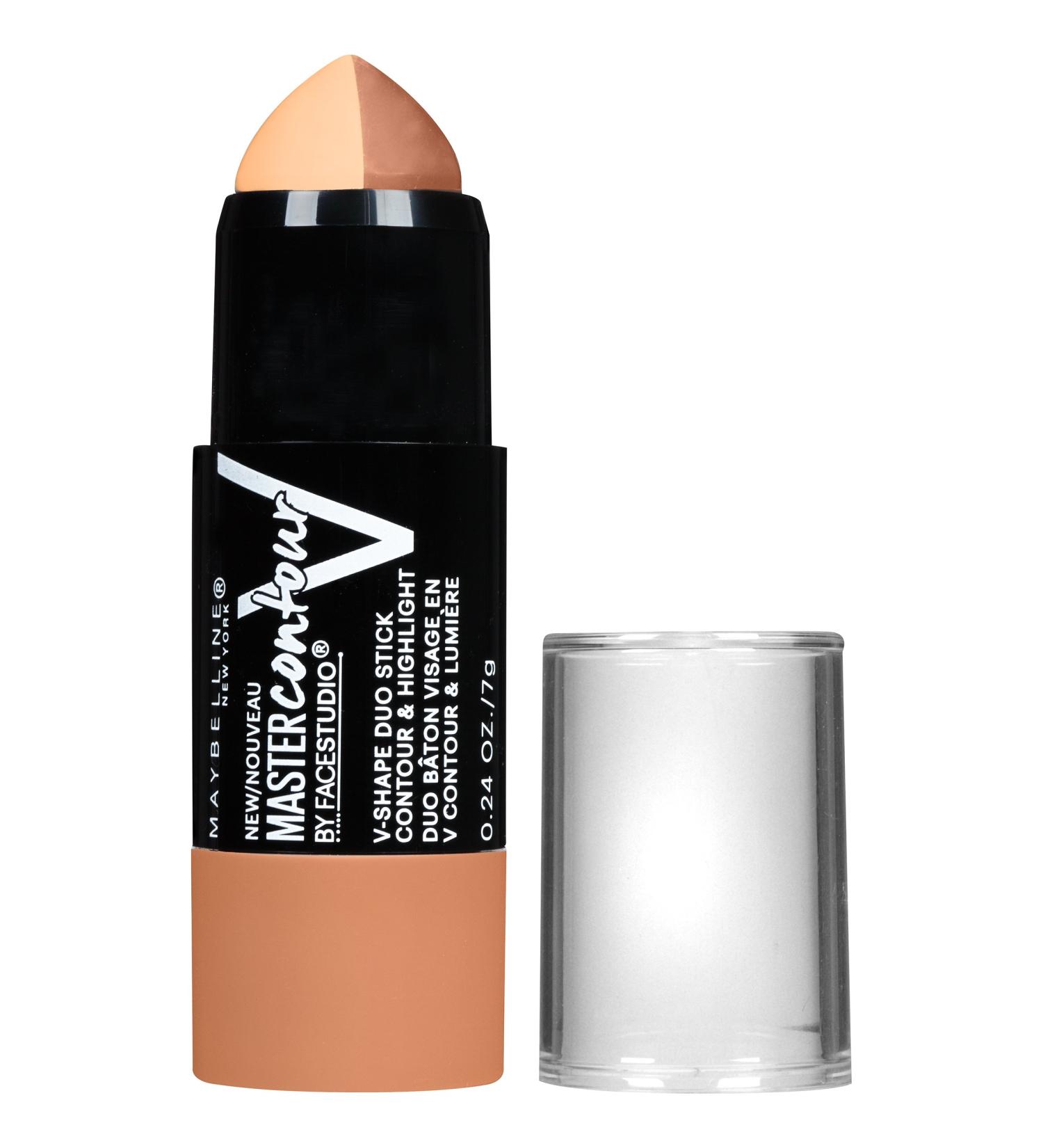 Maybelline New York Facestudio Master Contour V-Shape Duo Stick - Medium Shade 0.24 oz - Buy Online on GoSupps.com