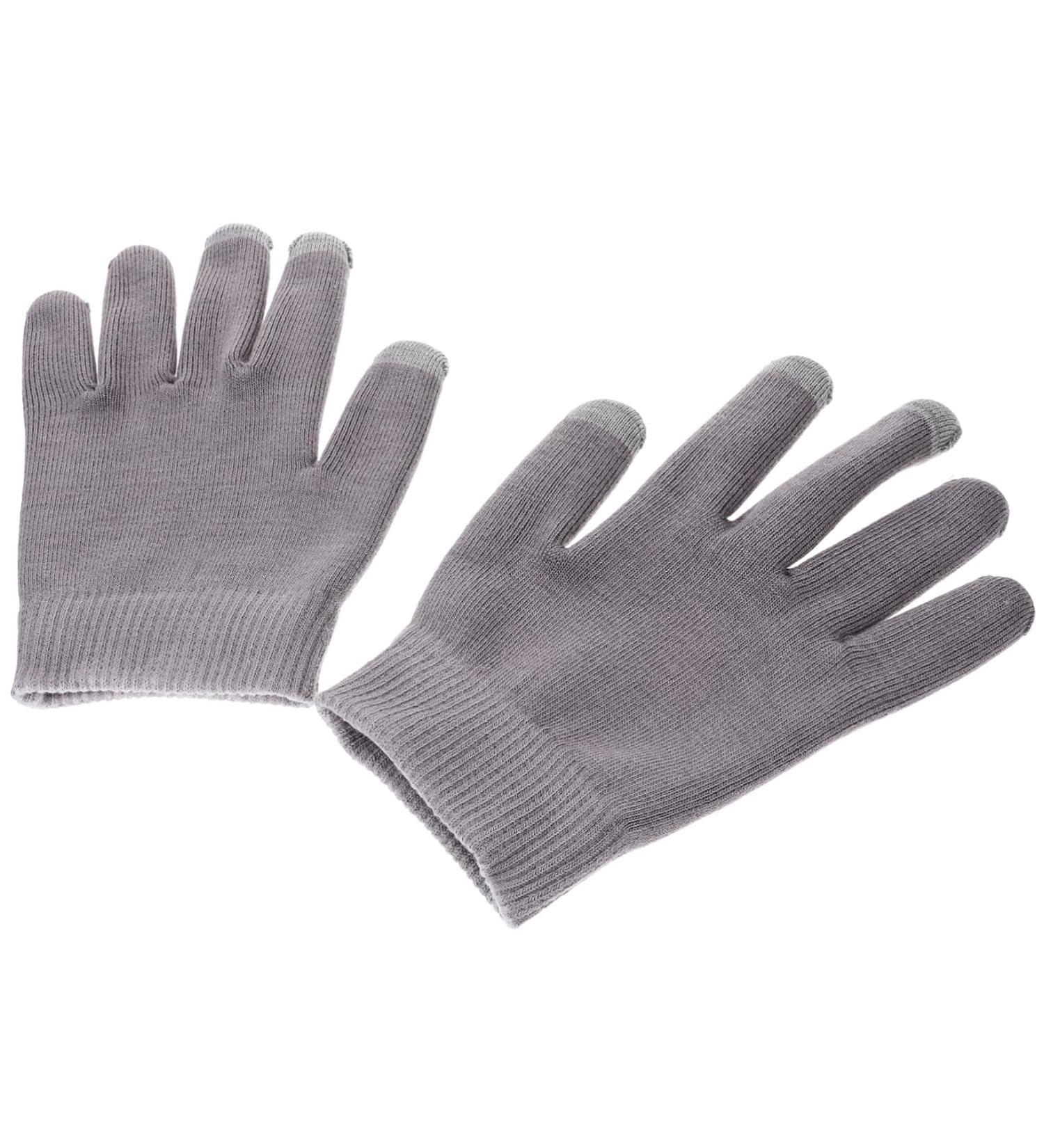 FOMIYES 1 Pair Pink Gloves Overnight Spa Gloves Moisturizing Gloves Overnight Moisturizing Gloves for Women Gel Hand Lotion 21x14cm Grey - Buy Online on GoSupps.com
