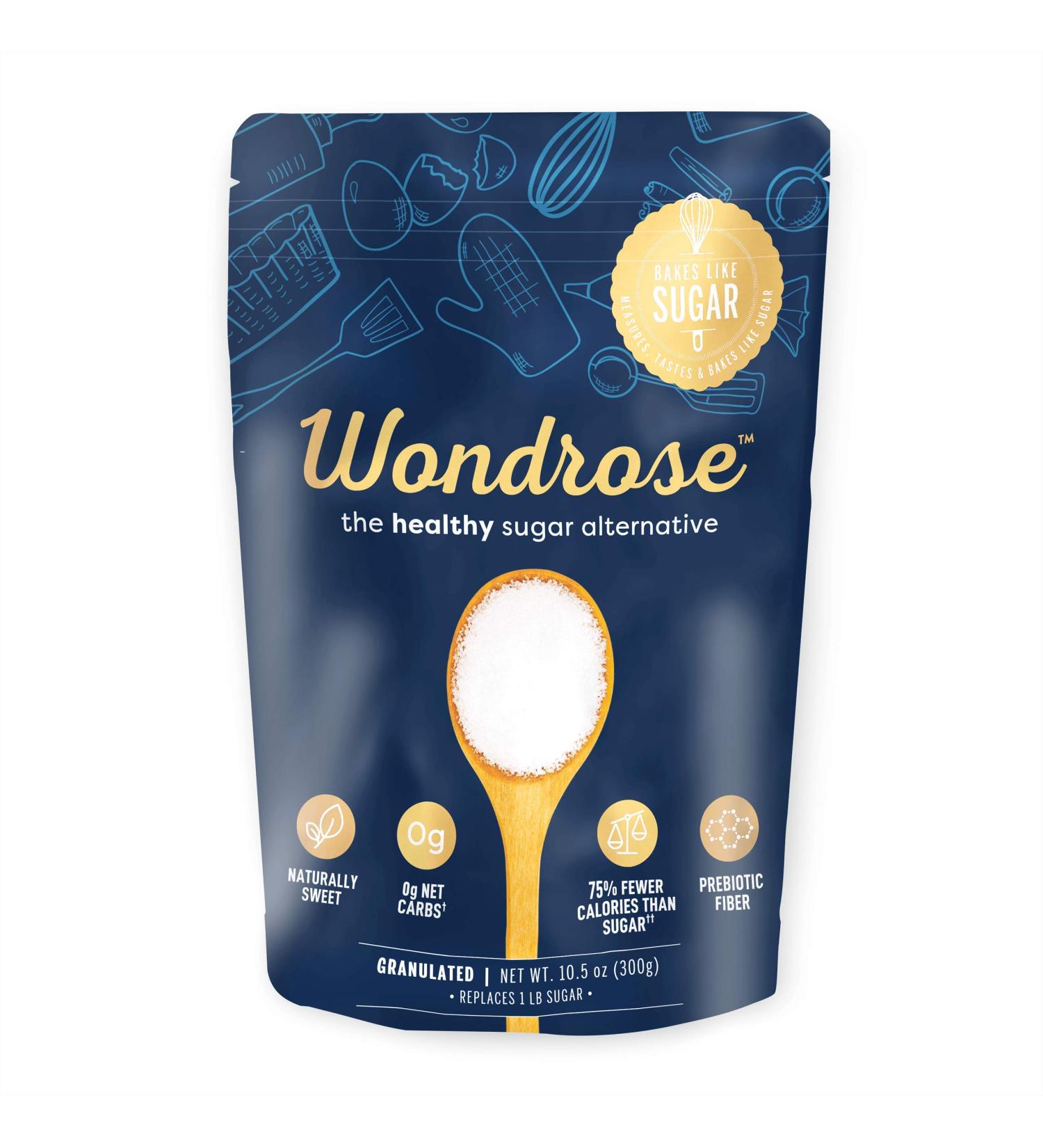 Keto and Co Wondrose 10.5 oz - Zero-Calorie Sweetener for Keto Diet | Gluten-Free & Natural - Buy Online on GoSupps.com