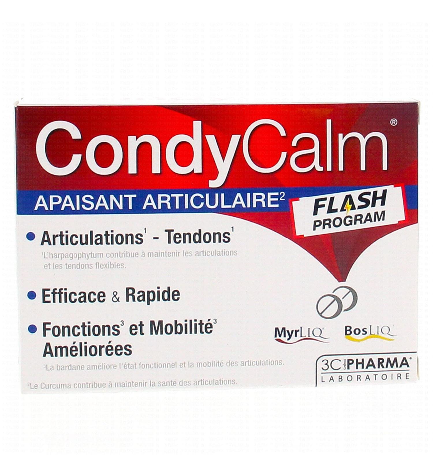 Myocalm Muscle Contractions 30 Tablets 3C Pharma