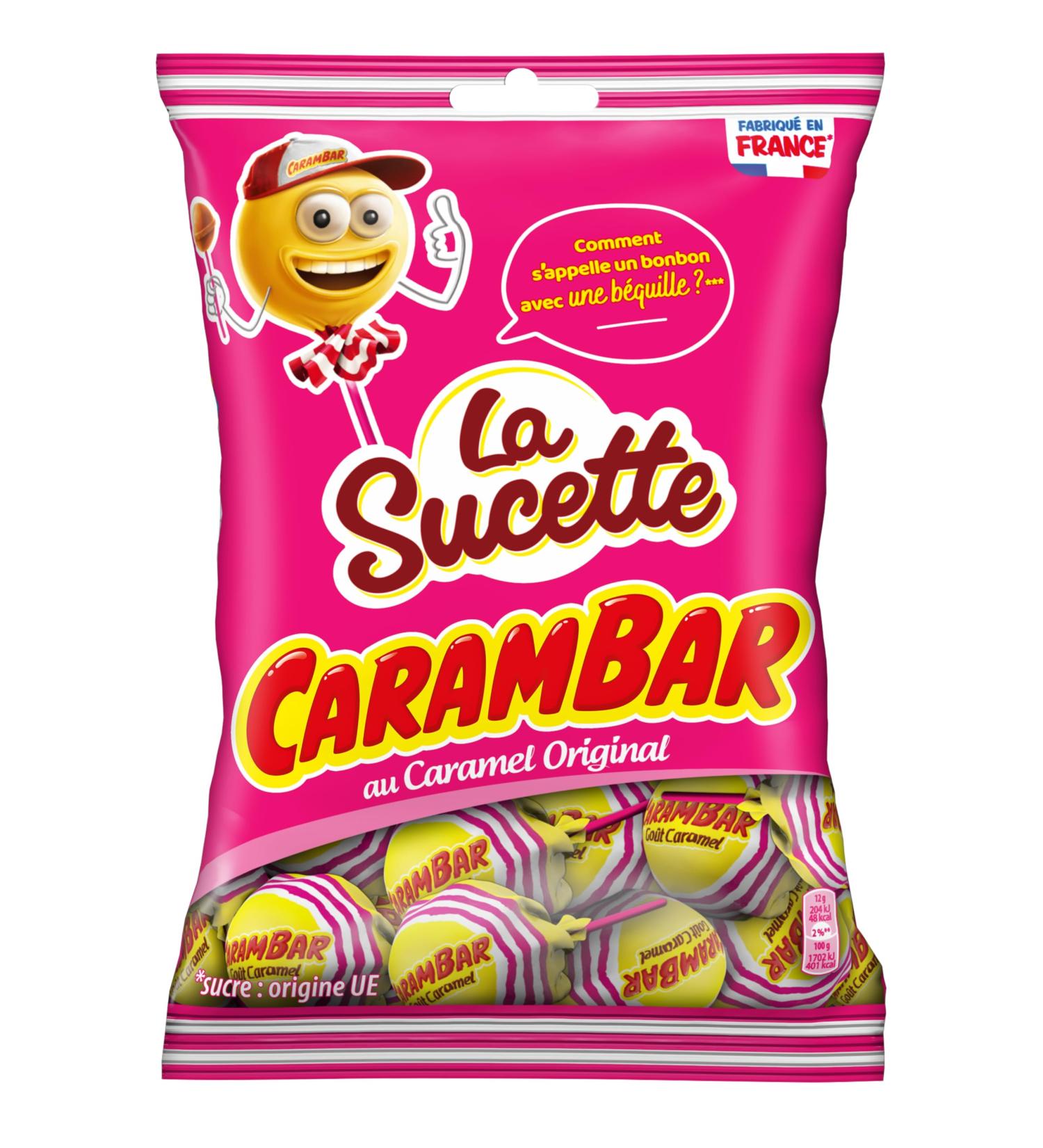 Carambar Bonbon Sucettes Caramel 156g Caramel 156 g - Buy Online on GoSupps.com