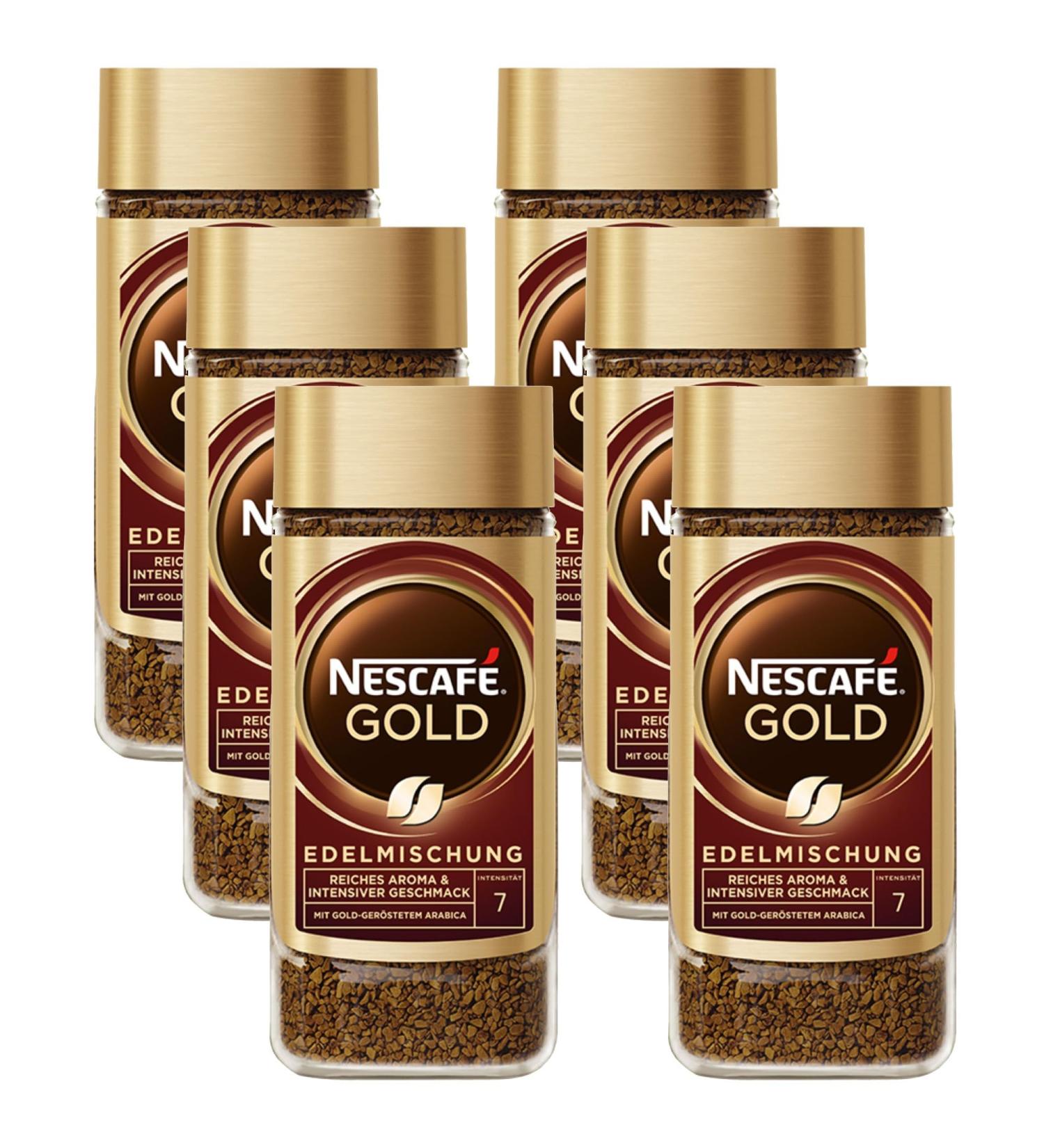 NESCAFÉ Gold Edelmischung (Noble Blend) (6 x 200g)