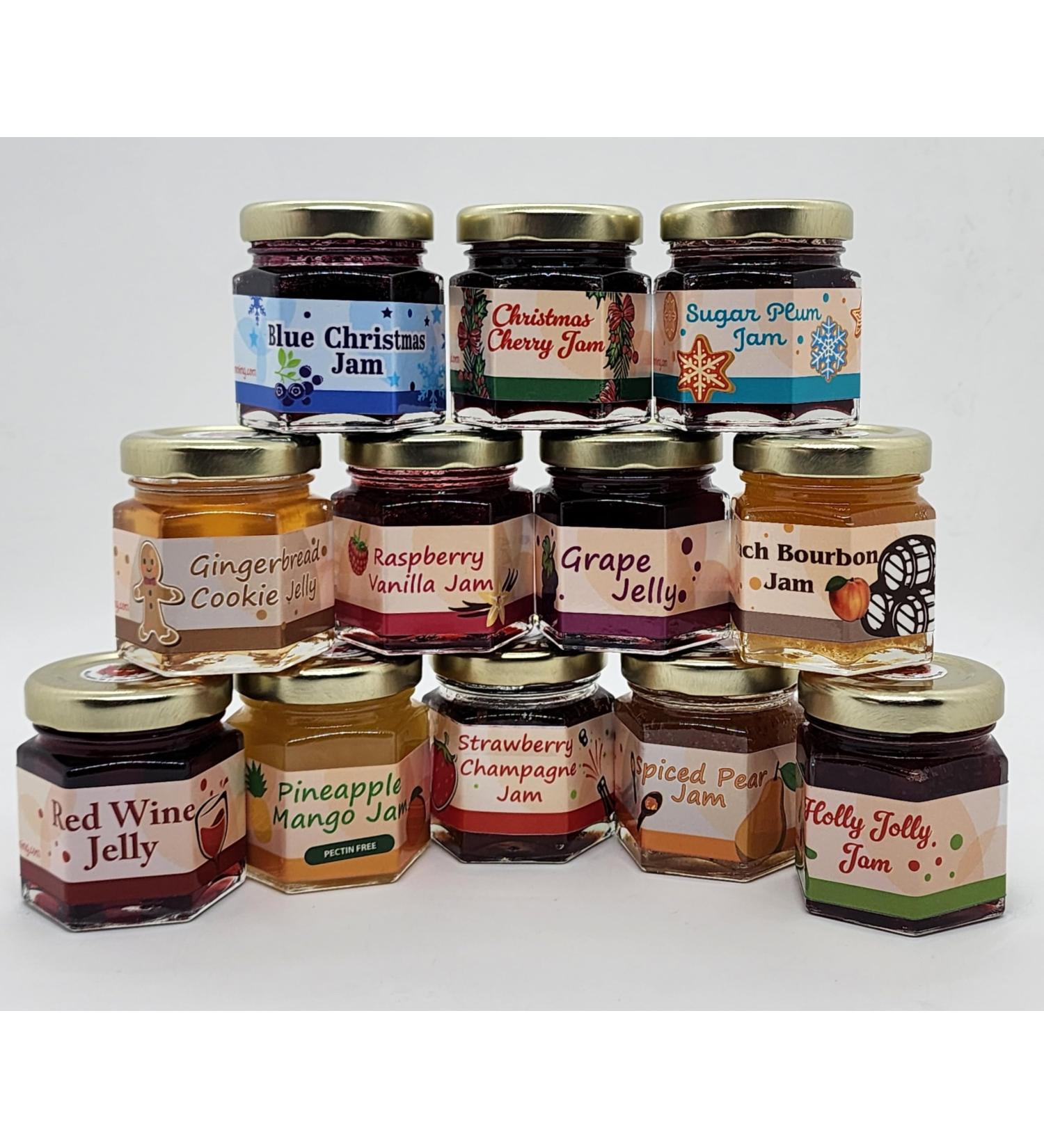 Twisted Canning Co Delicious Jam Christmas Advent Calendar 12x45ml Included - Buy Online on GoSupps.com