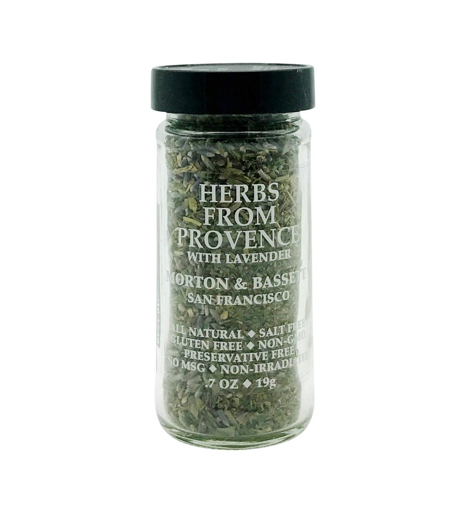 Morton & Bassett Herbs De Provence - 0.7 oz Jar | Premium Seasoning for Delicious Dishes - Buy Online on GoSupps.com