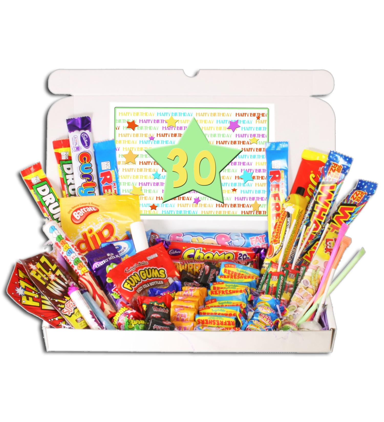 30th Birthday Sweets Gift Box - Buy Online on GoSupps.com