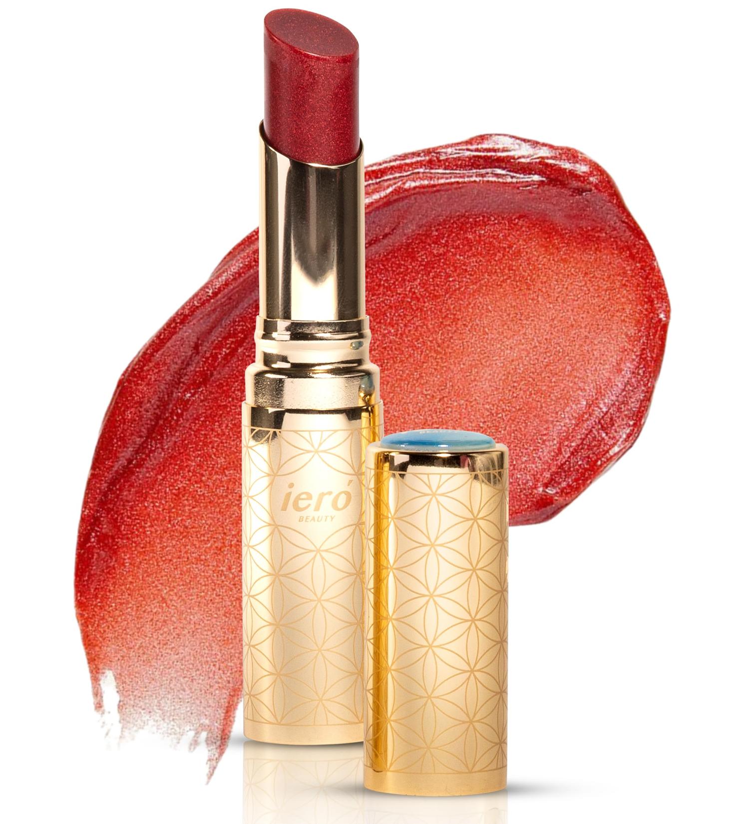 ier Beauty Luminous pH Lip Balm Moisturizing Vegan Tinted Lip Balm 3-in-1 Soothing Lip Serum + Plumping Balm + pH Reactive Tint Shea Butter & Vitamin E Made in Italy - 0.088oz Blood Moon Sheer Red w/Copper Red Shimmer - Buy Online on GoSupps.com