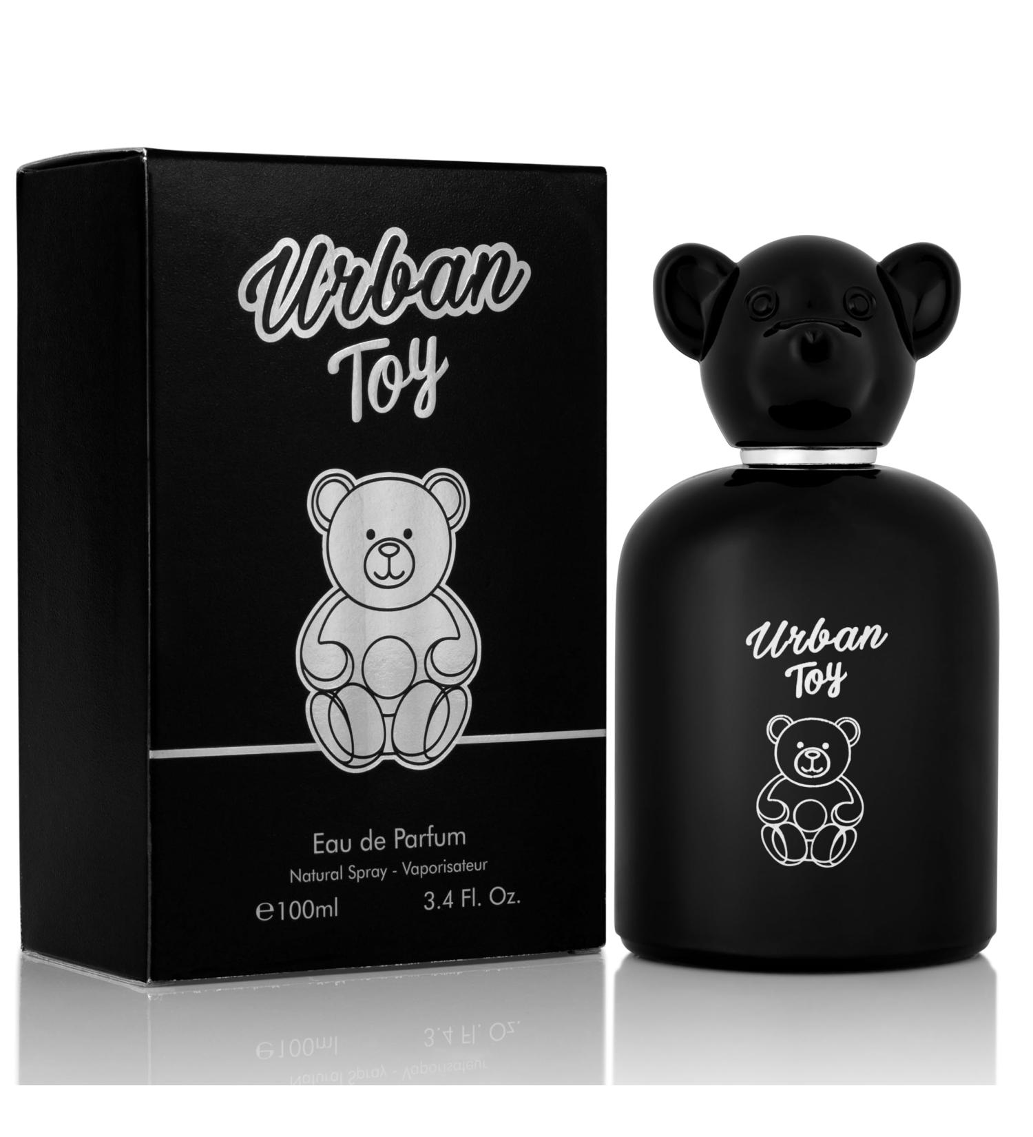 Urban Toy for Men EDP 3.4 fl Oz - Top Notes of Italian Bergamot Green Pear Elemi Pink Pepper & Indonesian Nutmeg - Base Accords of Haitian Cashmeran Sandalwood & Amber - Elegant 100ml Bottle - Buy Online on GoSupps.com