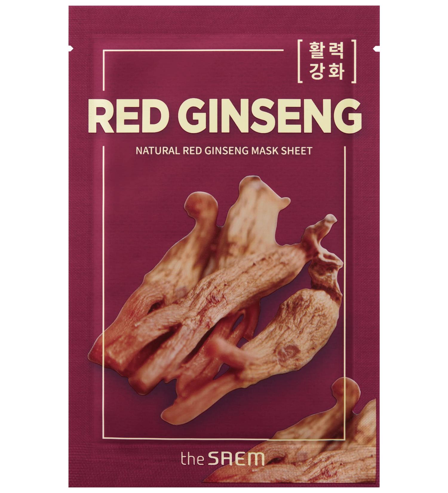 THE SAEM. Natural Red Ginseng Mask Facial Mask