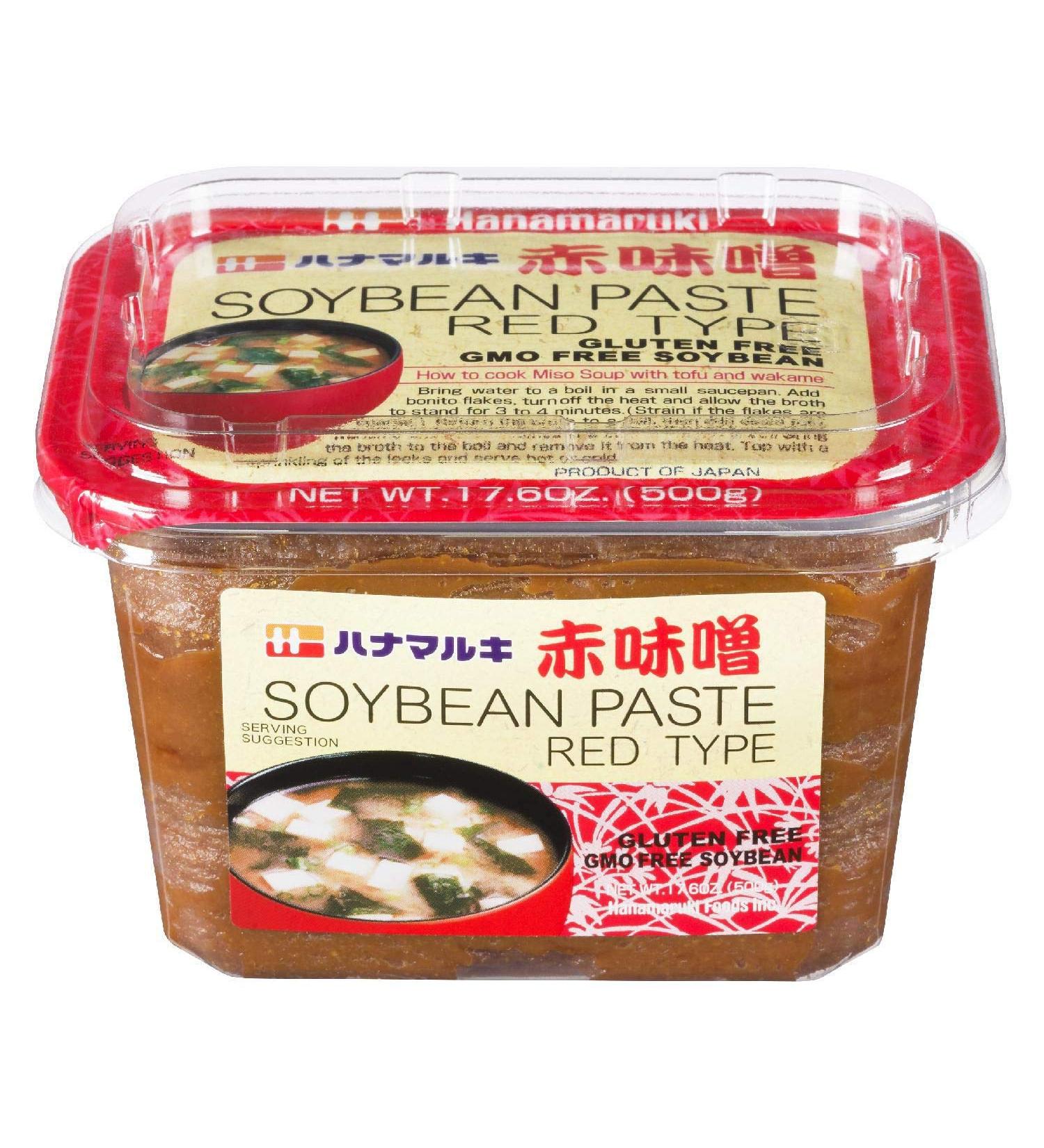 Hanamaruki Red Type Aka Miso Paste 1 Tub 500 Gram