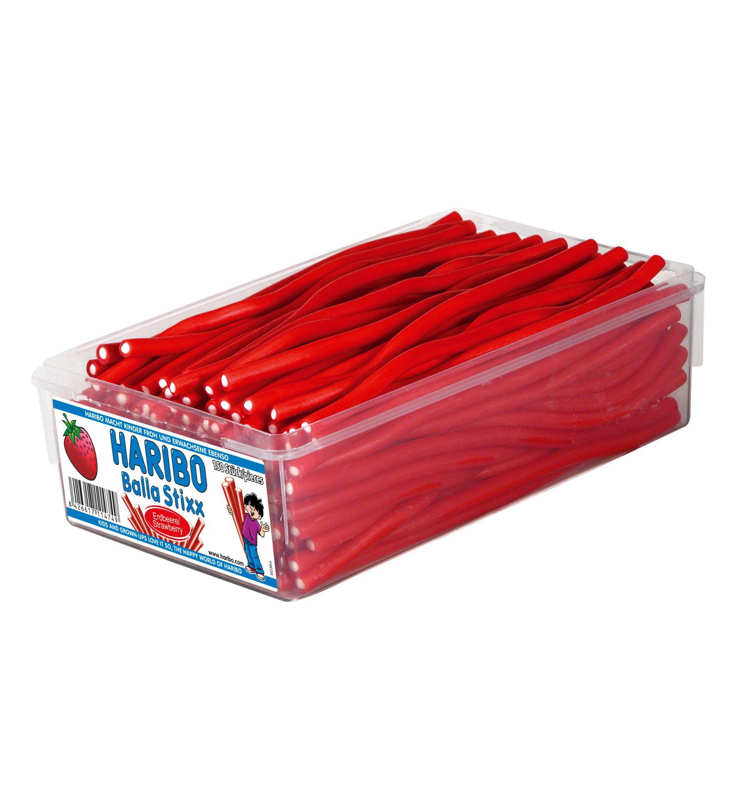 Buy Haribo Balla-Balla Strawberry - 1 Pack (1.125 kg) | International Shipping Available - Buy Online on GoSupps.com