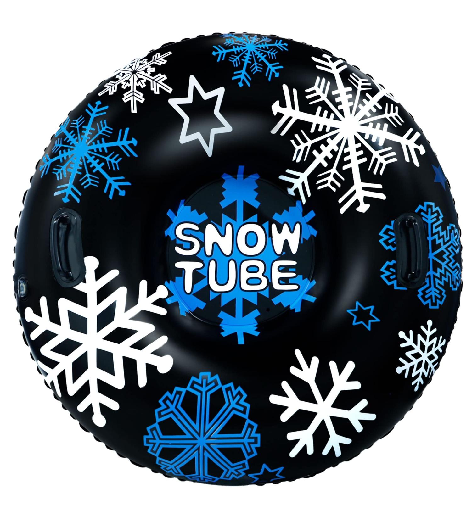 Inflatable Snow Tube with Handles - Heavy Duty Snow Sled for Winter Outdoor Fun - Buy Online on GoSupps.com