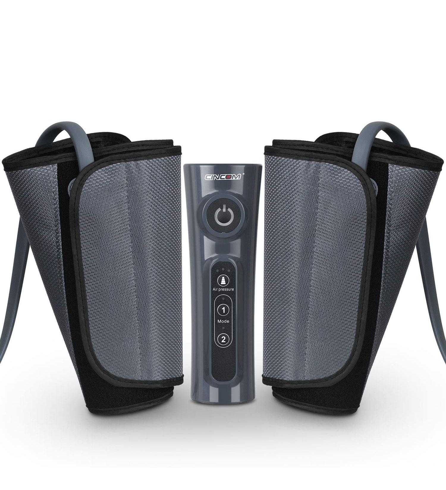 Leg Massager for Circulation | Air Compression Calf Massager with 2 Modes & 3 Intensities - FSA/HSA Approved | Relieves RLS, Edema & Muscle Relaxation - Buy Online on GoSupps.com