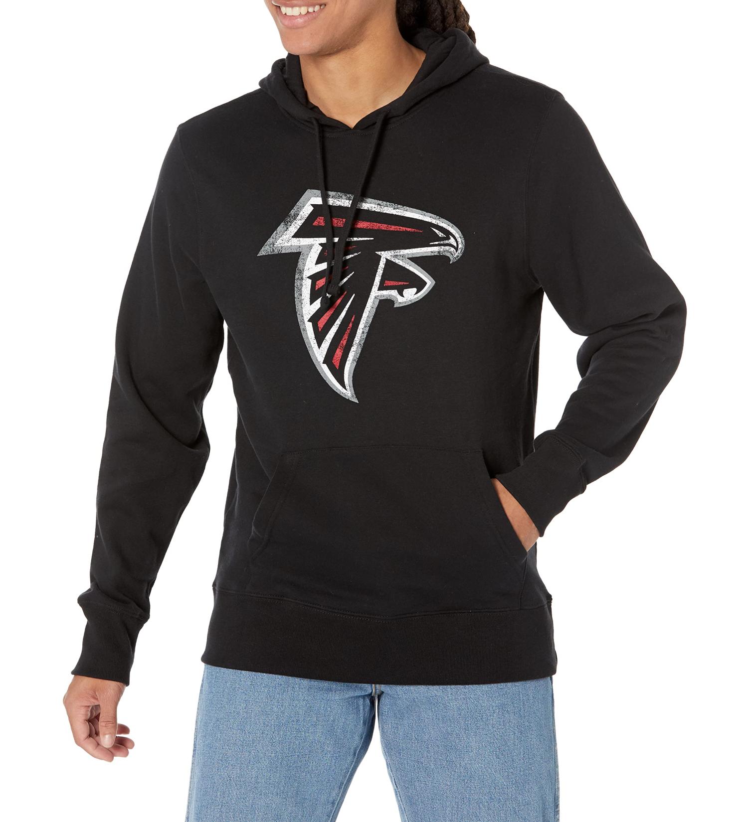 OTS Atlanta Falcons Men's Fleece Hoodie - Distressed Logo | Medium - Buy Online on GoSupps.com