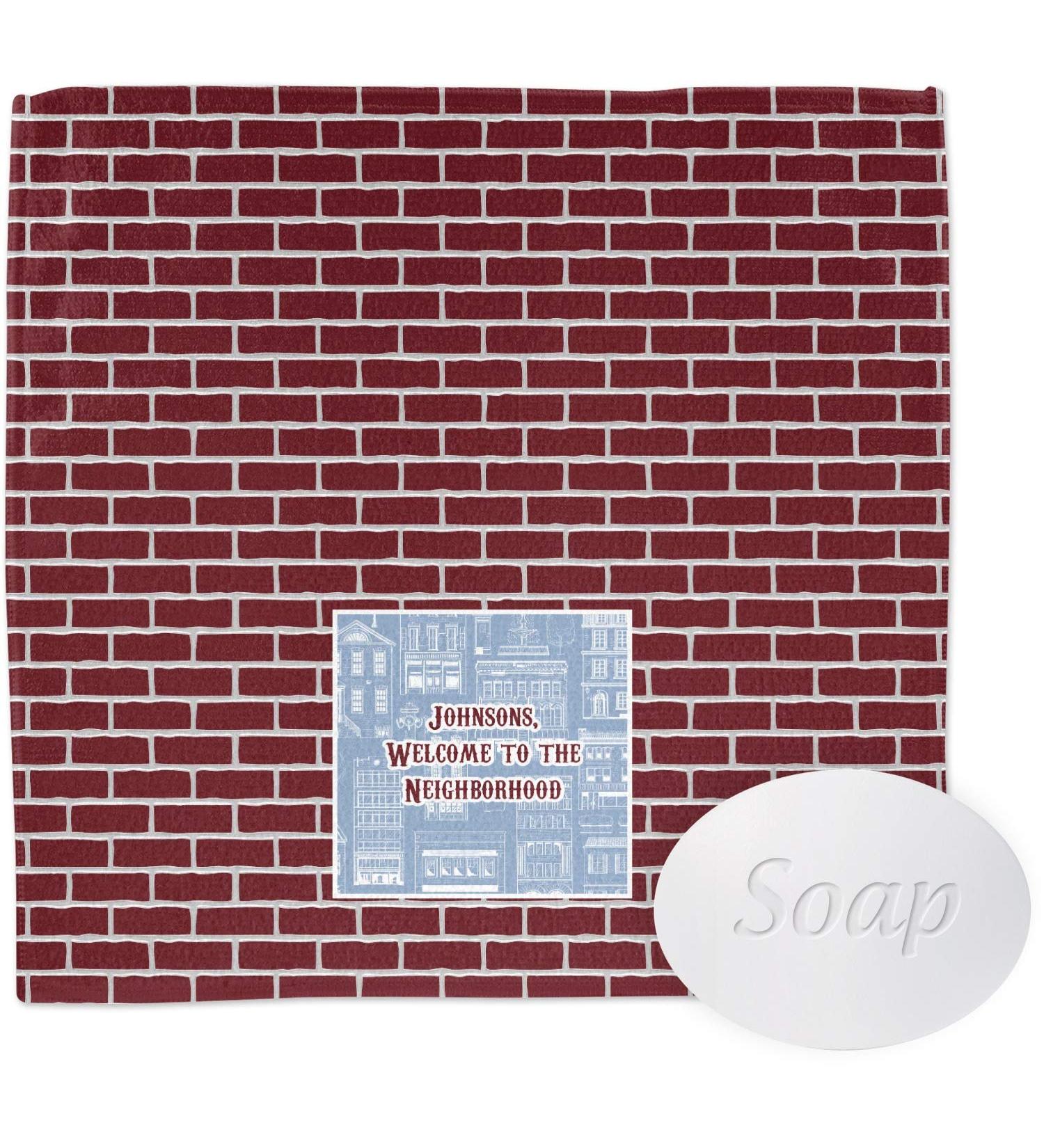 YouCustomizeIt Personalized Housewarming Washcloth