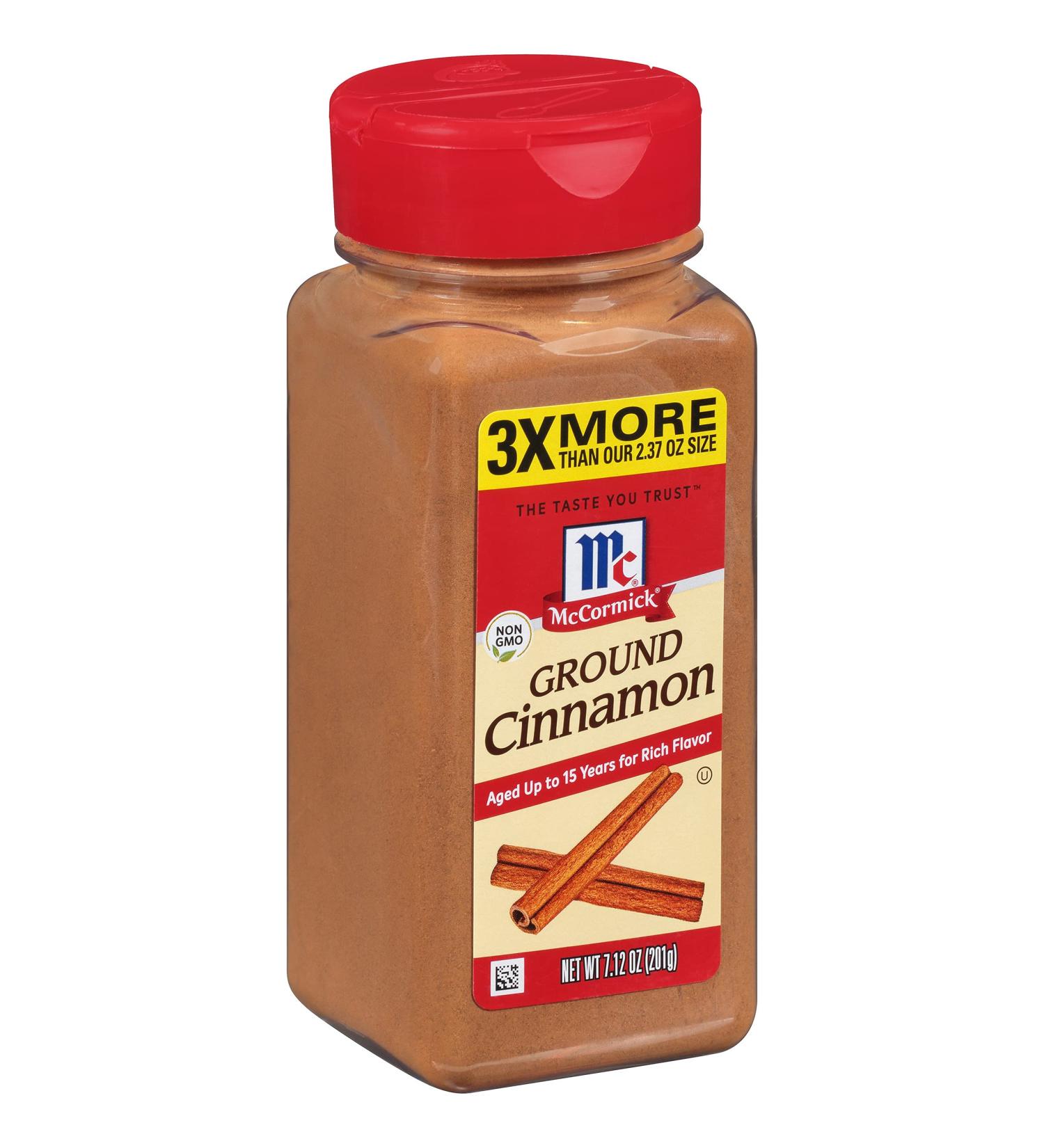 McCormick Ground Cinnamon 7.12 oz - Premium Spice for Baking and Cooking (Pack of 1) - Buy Online on GoSupps.com