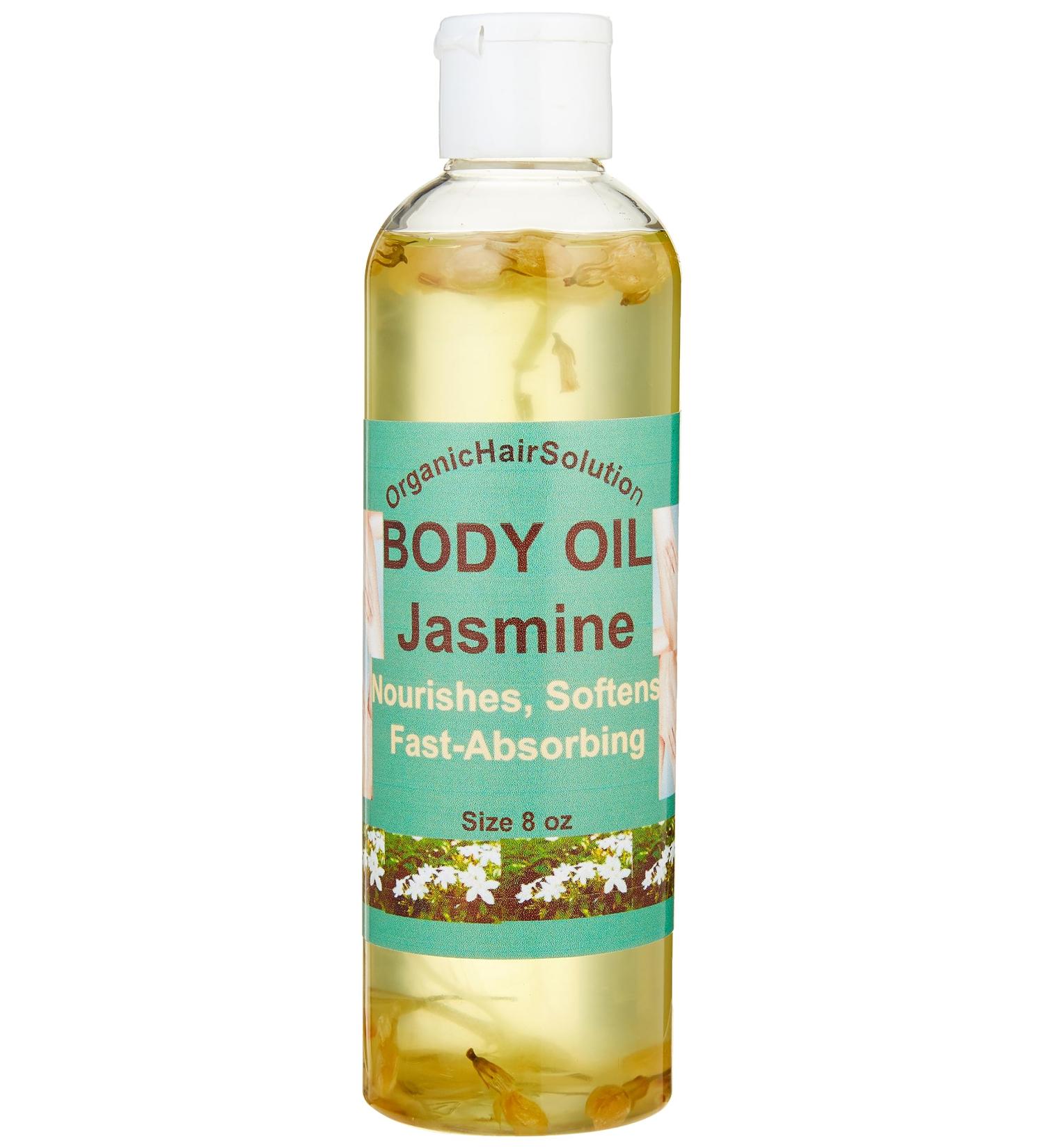 Organic Hair Solution- NOURISHING BODY OIL WITH (Jasmine)-Plant-based Formula Dry Skin Moisturizer & Hydrating Body Massage Oil for Radiant & Healthy Glow Nourishing After Shower-For All skin - Buy Online on GoSupps.com