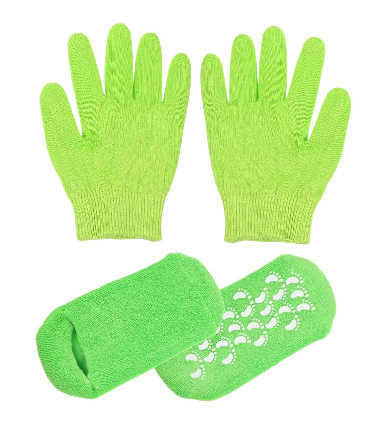 FRCOLOR Comfortable Moisturizing Gloves Moisturizing Socks 1 Set Moisturizing Hand and Foot Covers Sock Lotion Yarn Girl Child Soft Moisturizing Gloves Moisturizing Hand Gloves - Buy Online on GoSupps.com