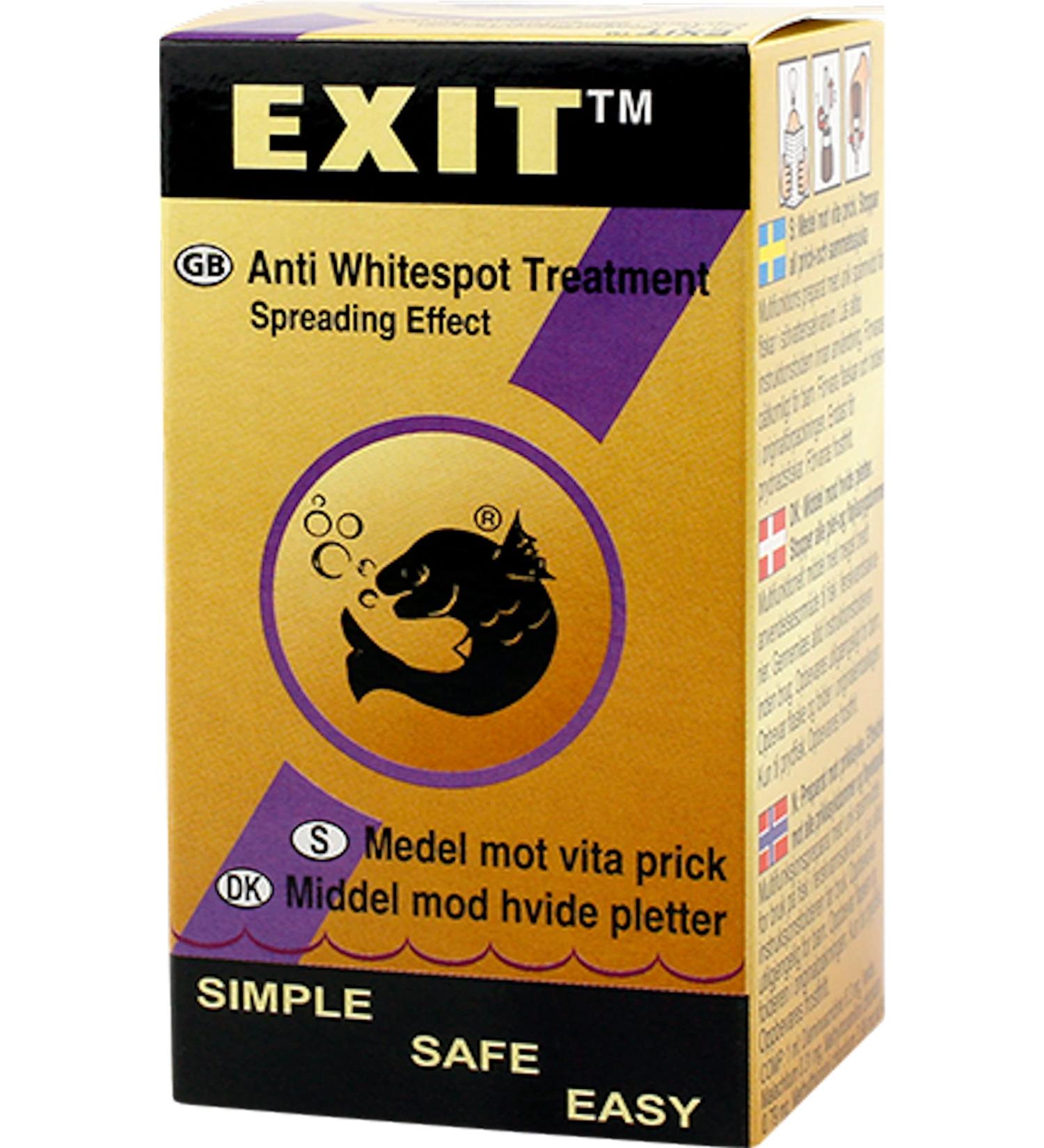 ESHA EXIT 20ml - Effective Remedy for Ichthyo (White Spot Disease) | Treats Up to 1000 Liters - International Shipping Available - Buy Online on GoSupps.com
