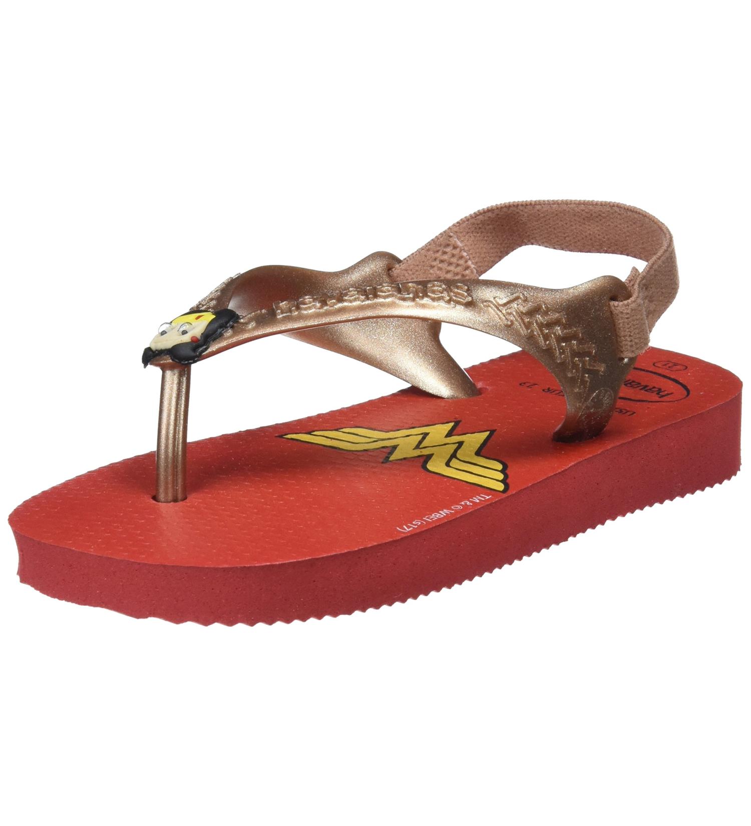 Havaianas Unisex Babies Heroes Sandals - Ruby Red (6 UK Child) - Buy Online on GoSupps.com