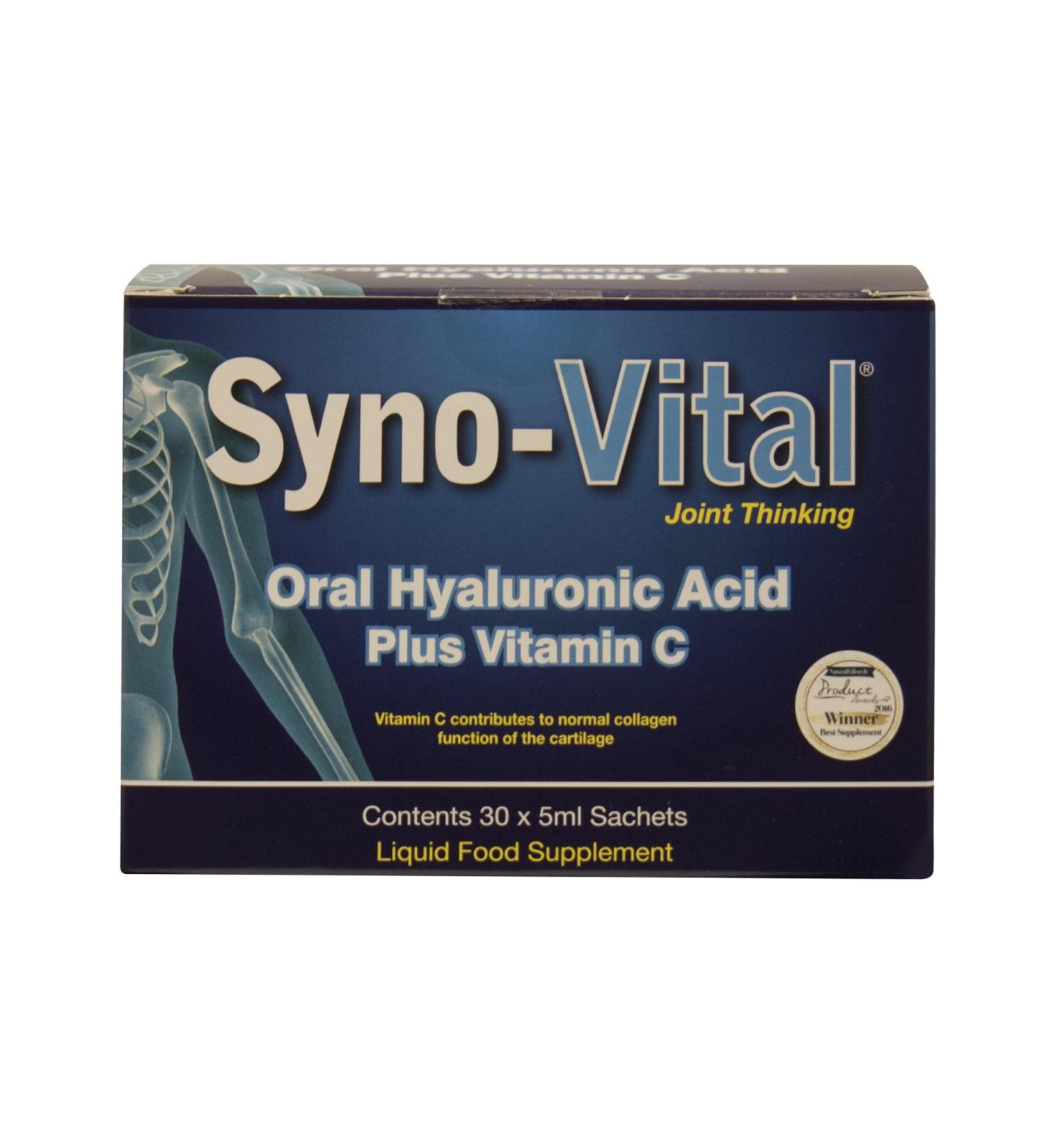 Syno 5ml Vital Hyaluronic Acid - Pack of 30 Sachets